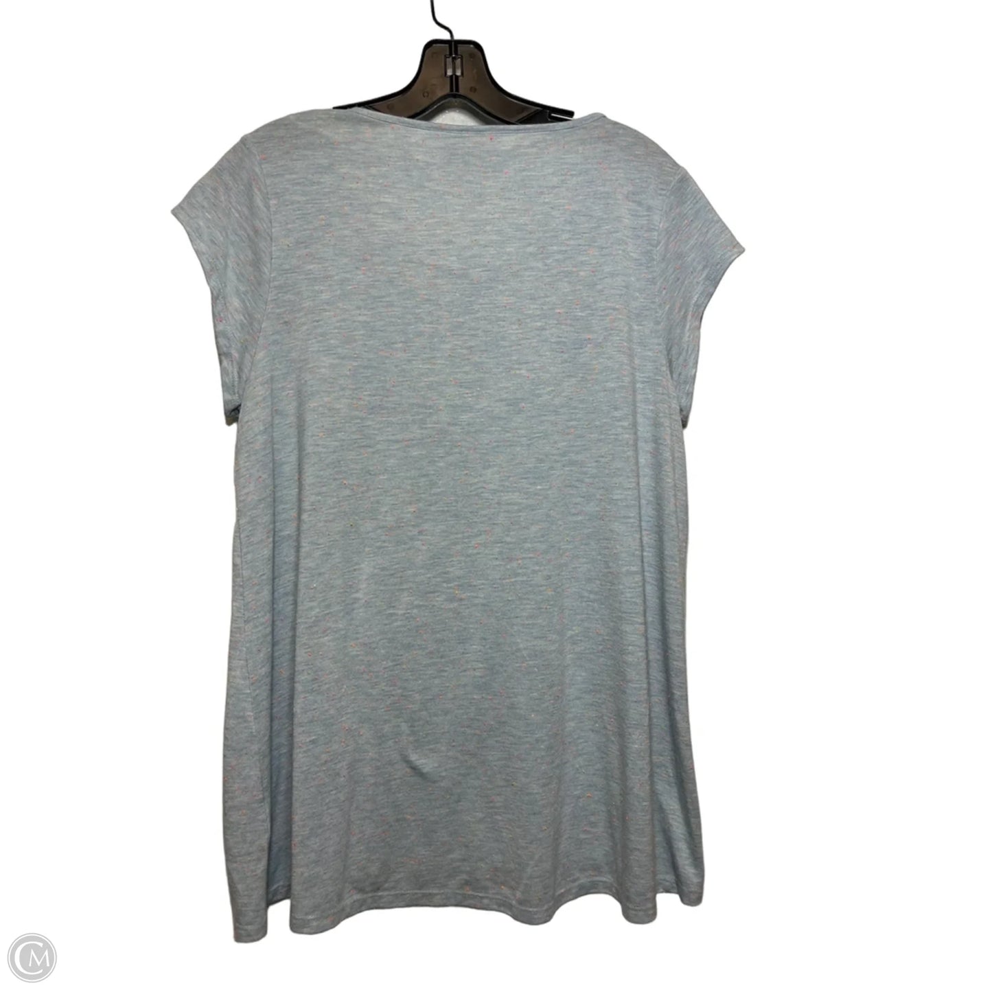 Top Short Sleeve Basic By Disney In Blue, Size: L