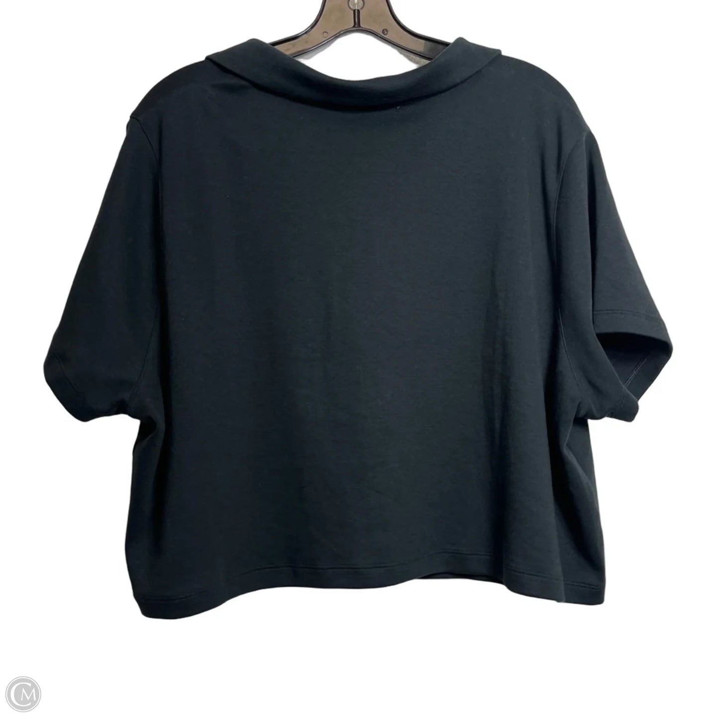 Top Short Sleeve Basic By Nike In Black, Size: 2x