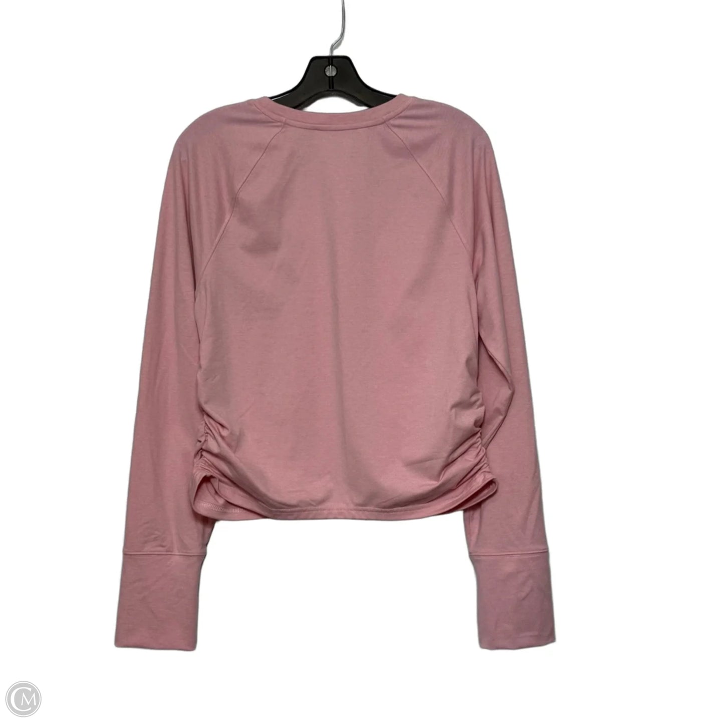 Top Long Sleeve Basic By Offline In Pink, Size: Xl