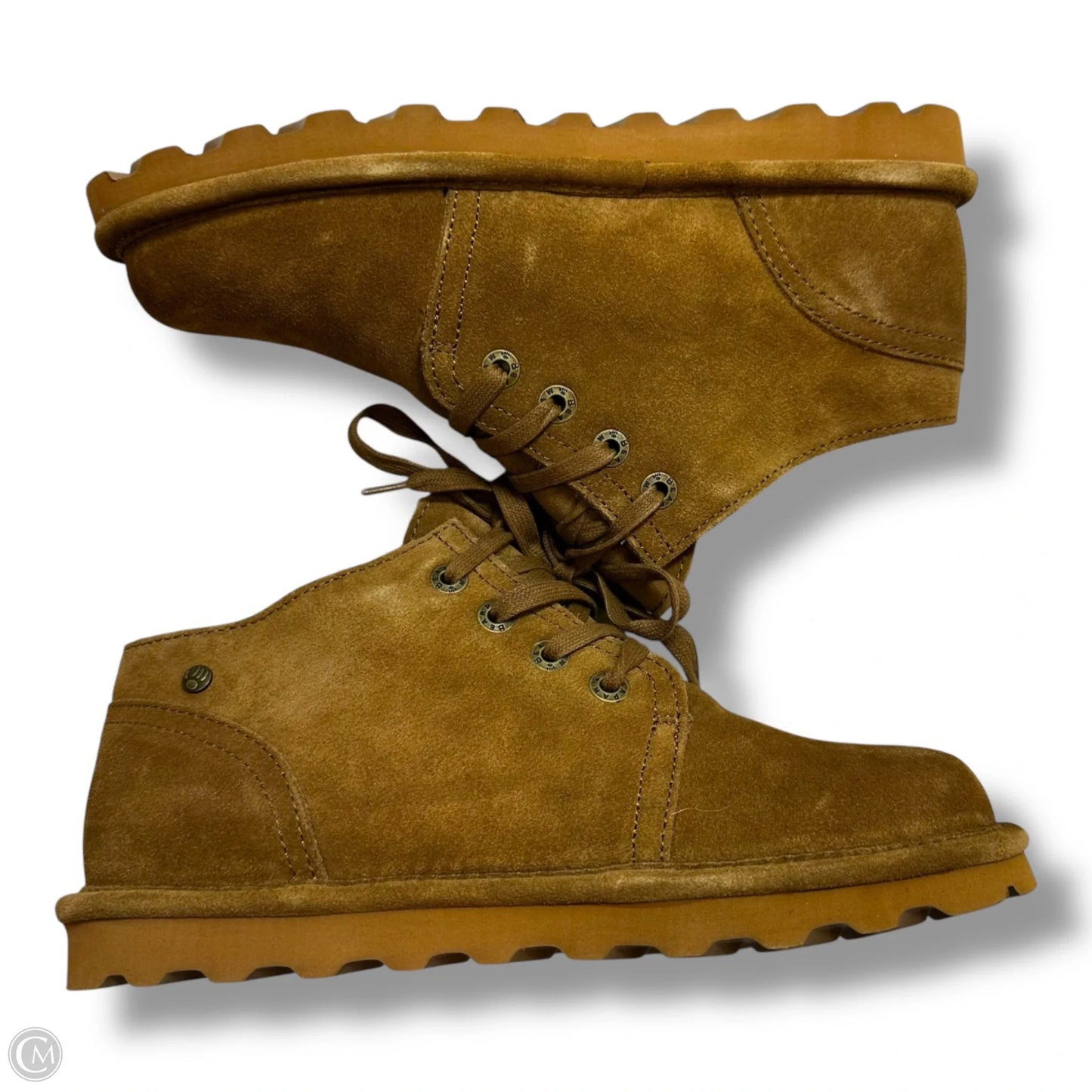 Boots Ankle Flats By Bearpaw In Brown, Size: 9