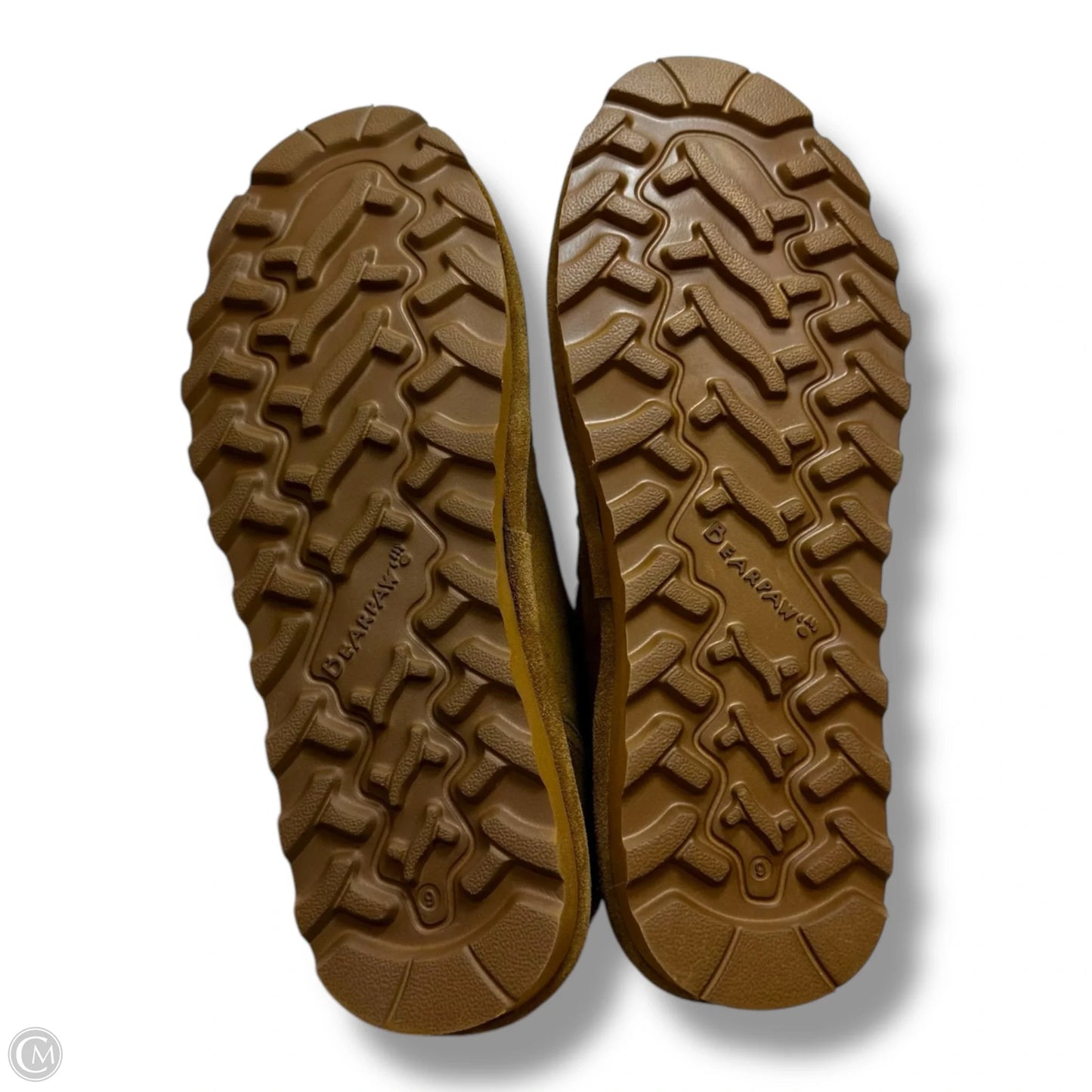 Boots Ankle Flats By Bearpaw In Brown, Size: 9