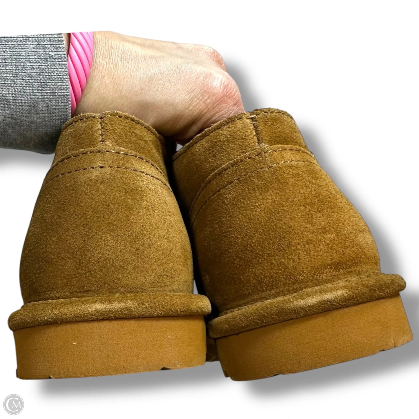Boots Ankle Flats By Bearpaw In Brown, Size: 9