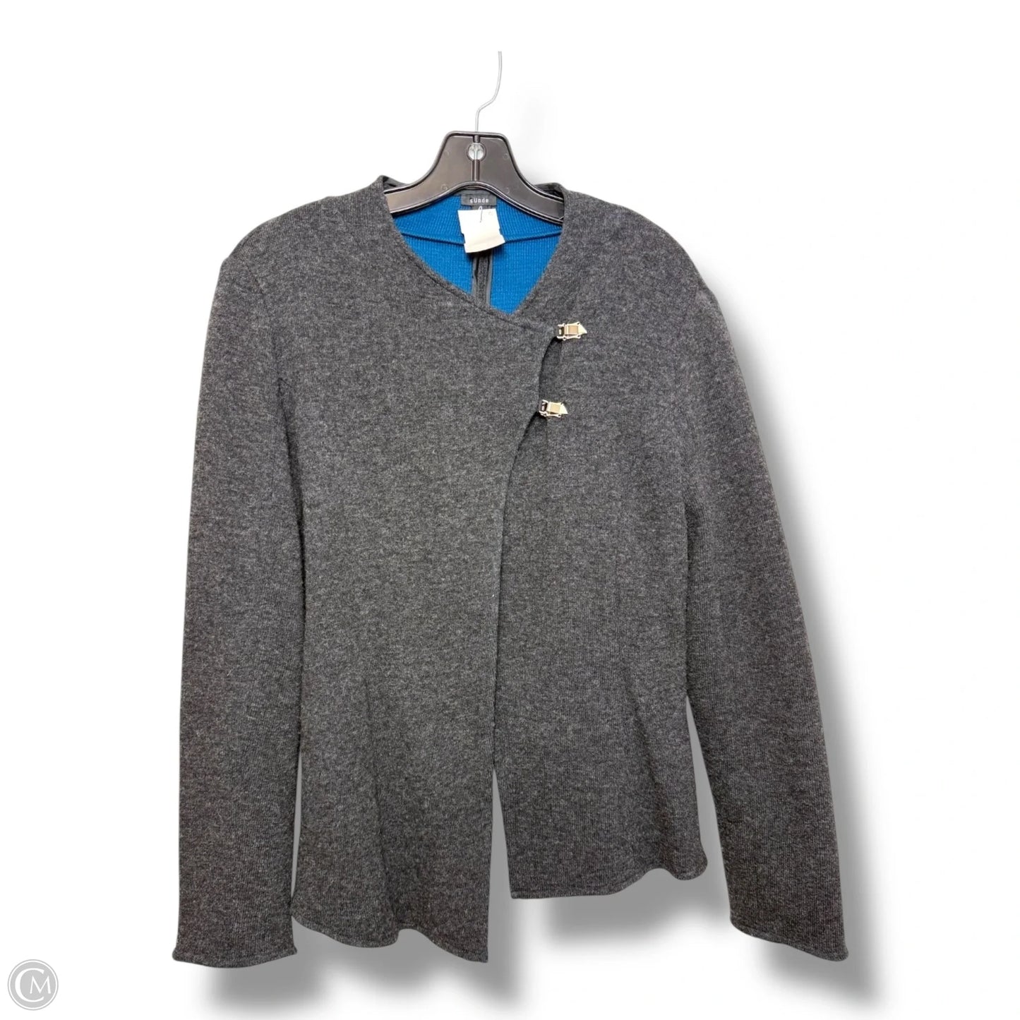 Cardigan By Clothes Mentor In Grey, Size: 4