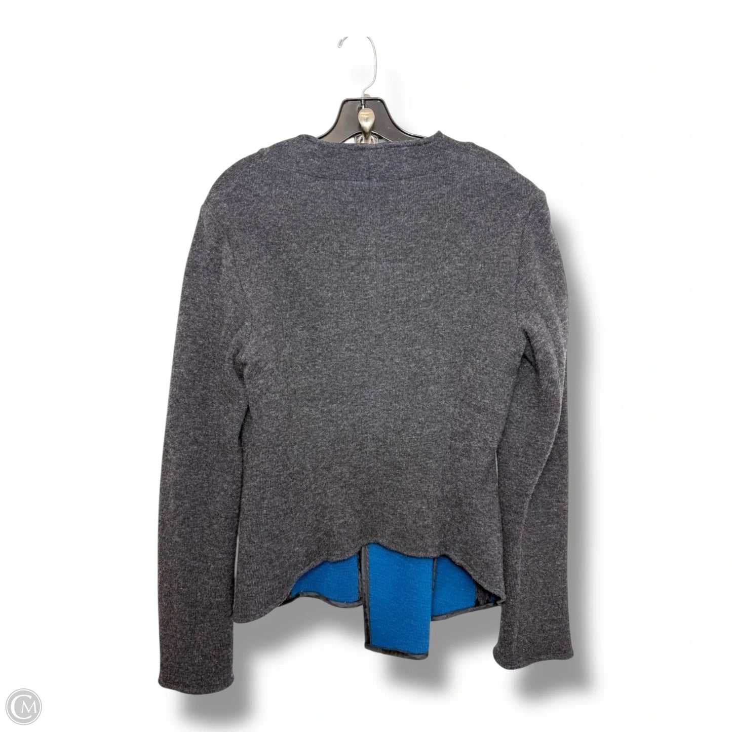 Cardigan By Clothes Mentor In Grey, Size: 4