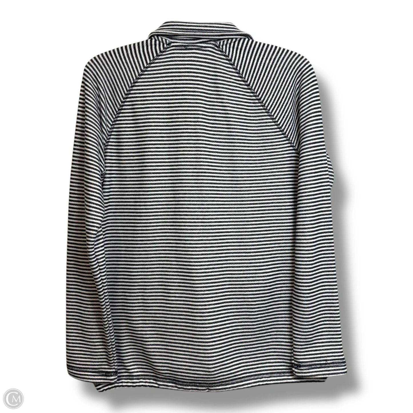 Jacket Other By Talbots In Striped Pattern, Size: S