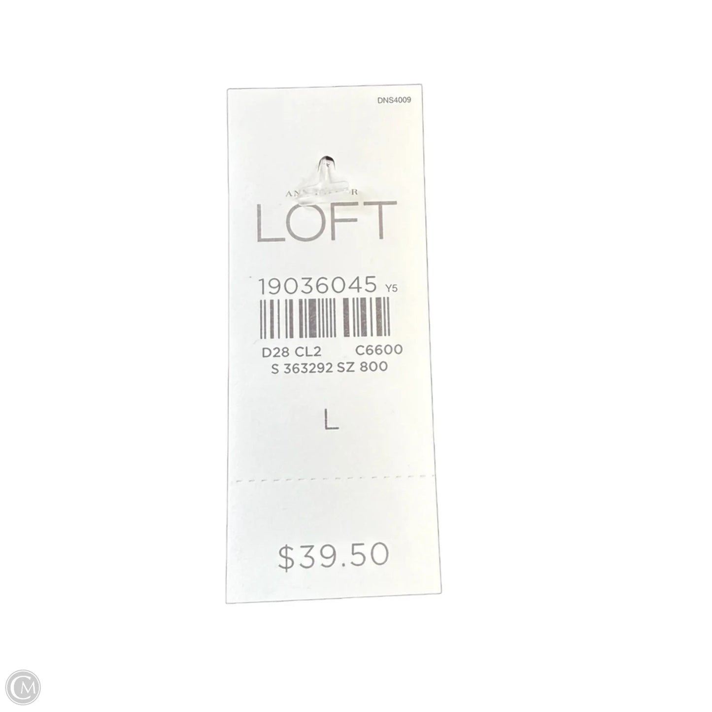 Top Long Sleeve By Loft In Black, Size: L