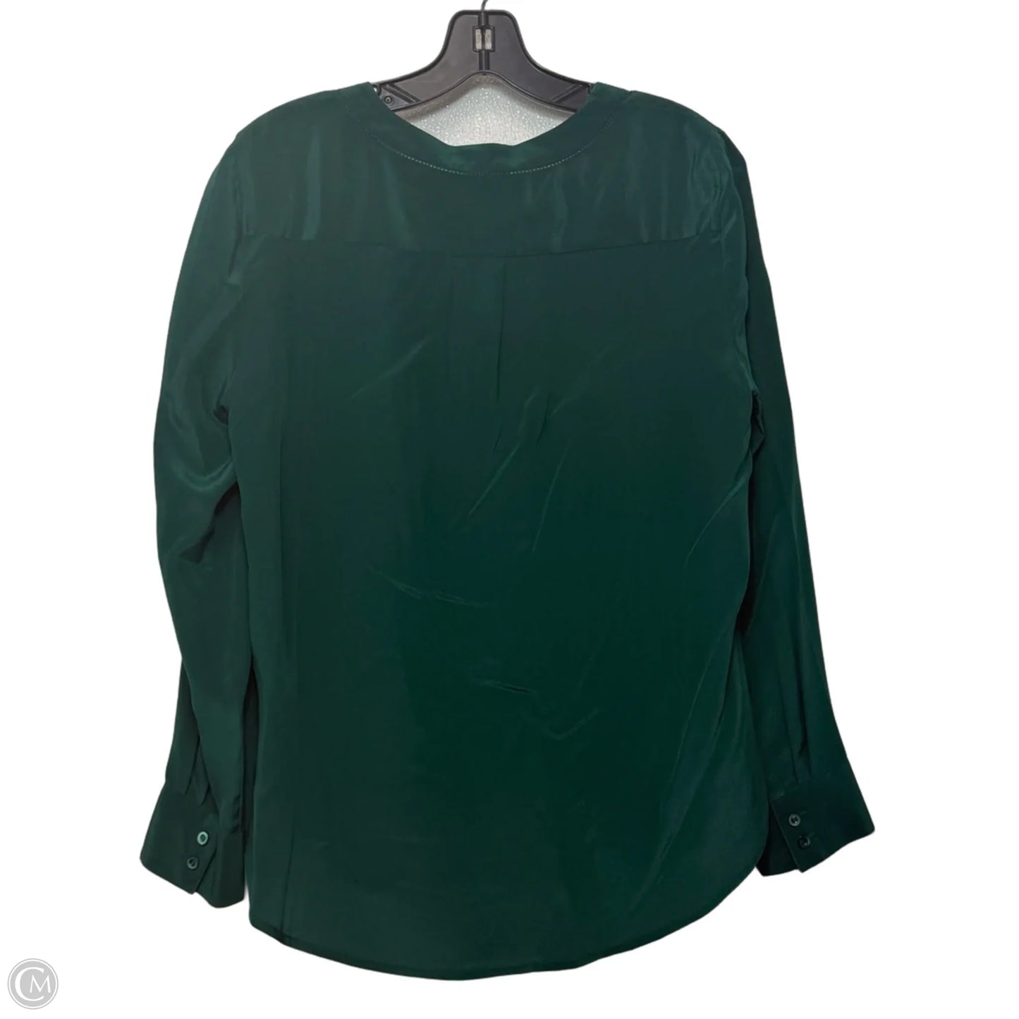 Top Long Sleeve By J. Crew In Green, Size: 12