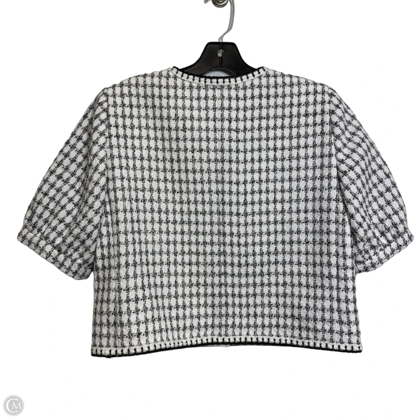Blazer By Ann Taylor In Black & White, Size: 6