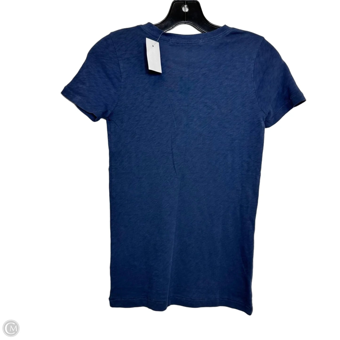 Top Short Sleeve Basic By J. Crew In Blue, Size: Xs