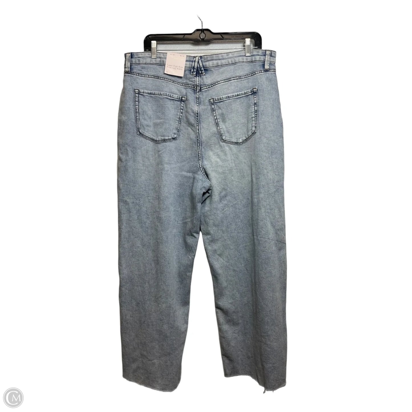 Jeans Wide Leg By Lc Lauren Conrad In Blue Denim, Size: 16