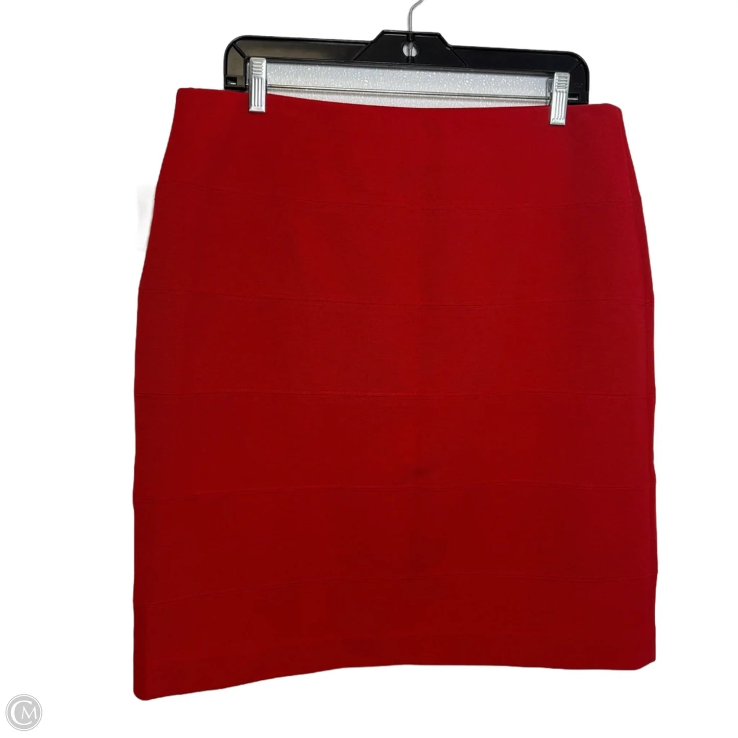 Skirt Midi By Alfani In Red, Size: L
