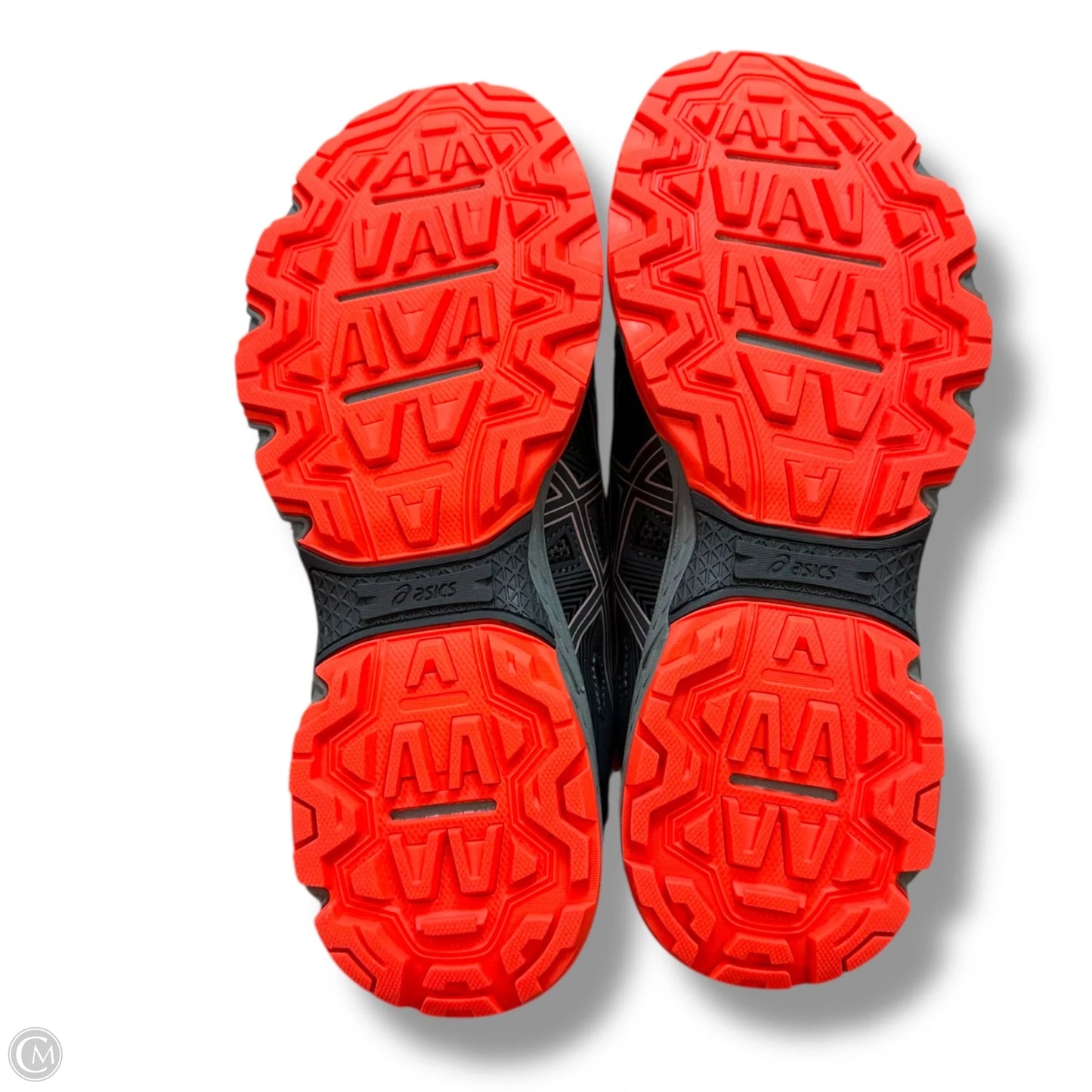 Shoes Athletic By Asics In Grey & Orange, Size: 6.5