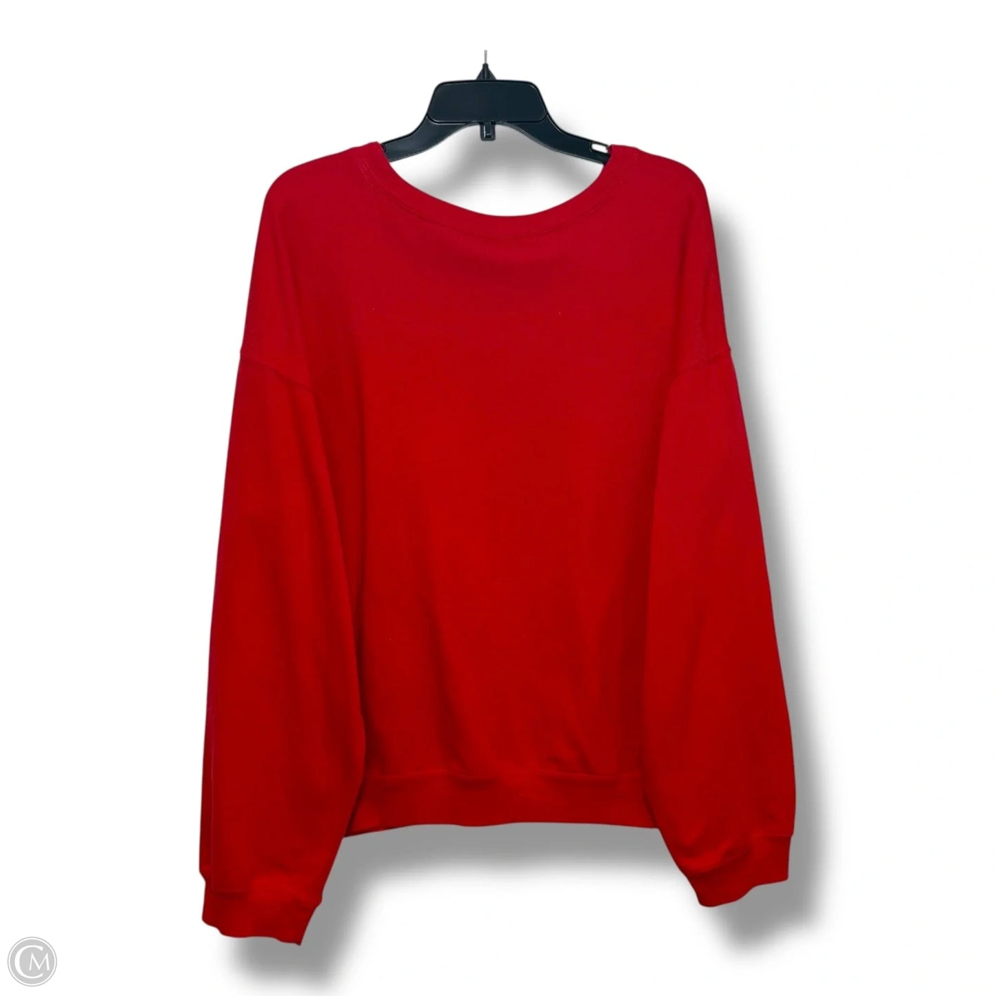 Sweatshirt Crewneck By Disney Store In Red, Size: Xxl