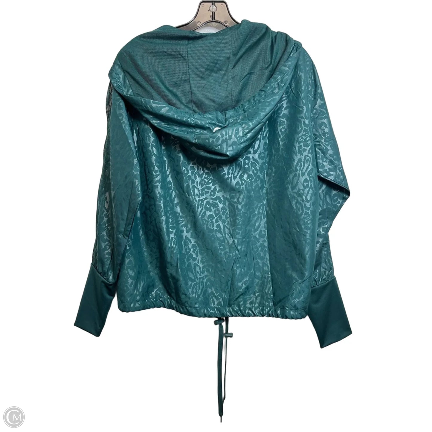 Athletic Jacket By Zyia In Green, Size: M