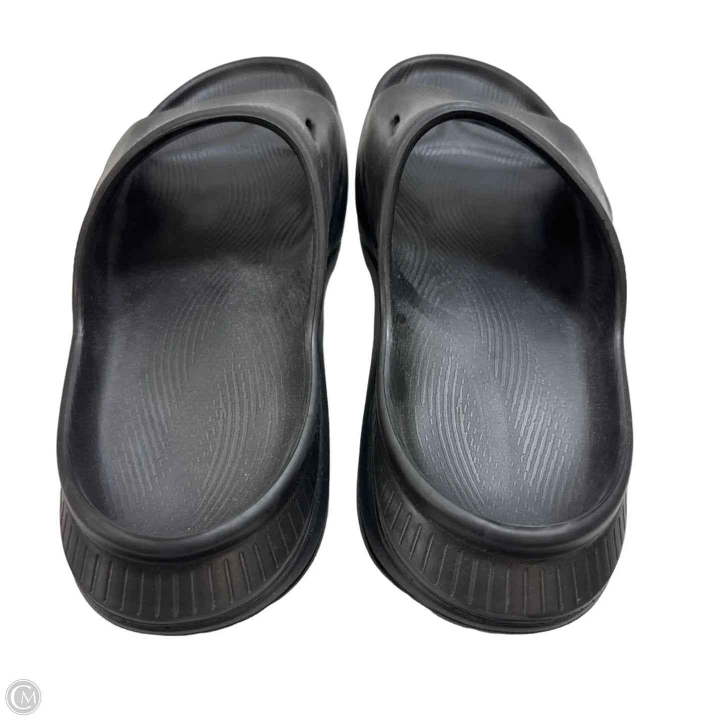 Sandals Flats By Hoka In Black, Size: 8
