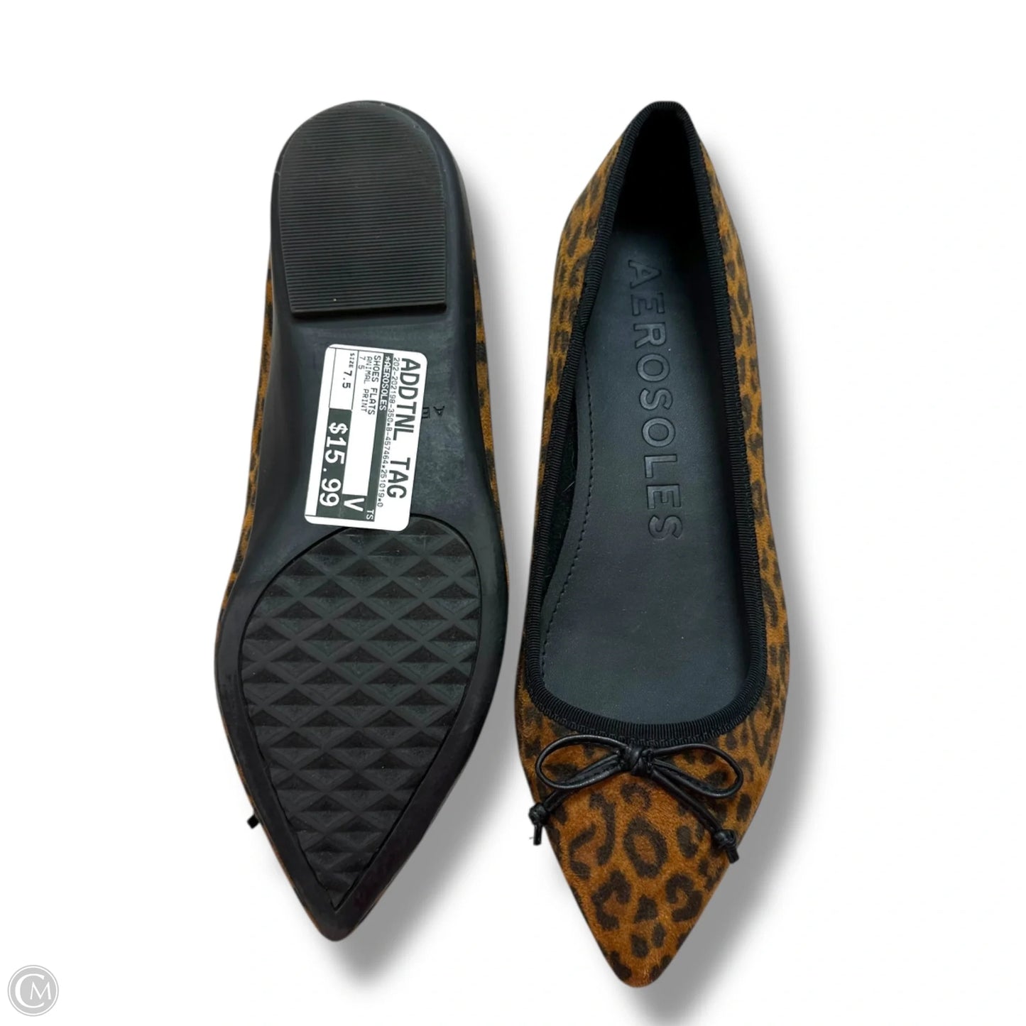 Shoes Flats By Aerosoles In Animal Print, Size: 7.5