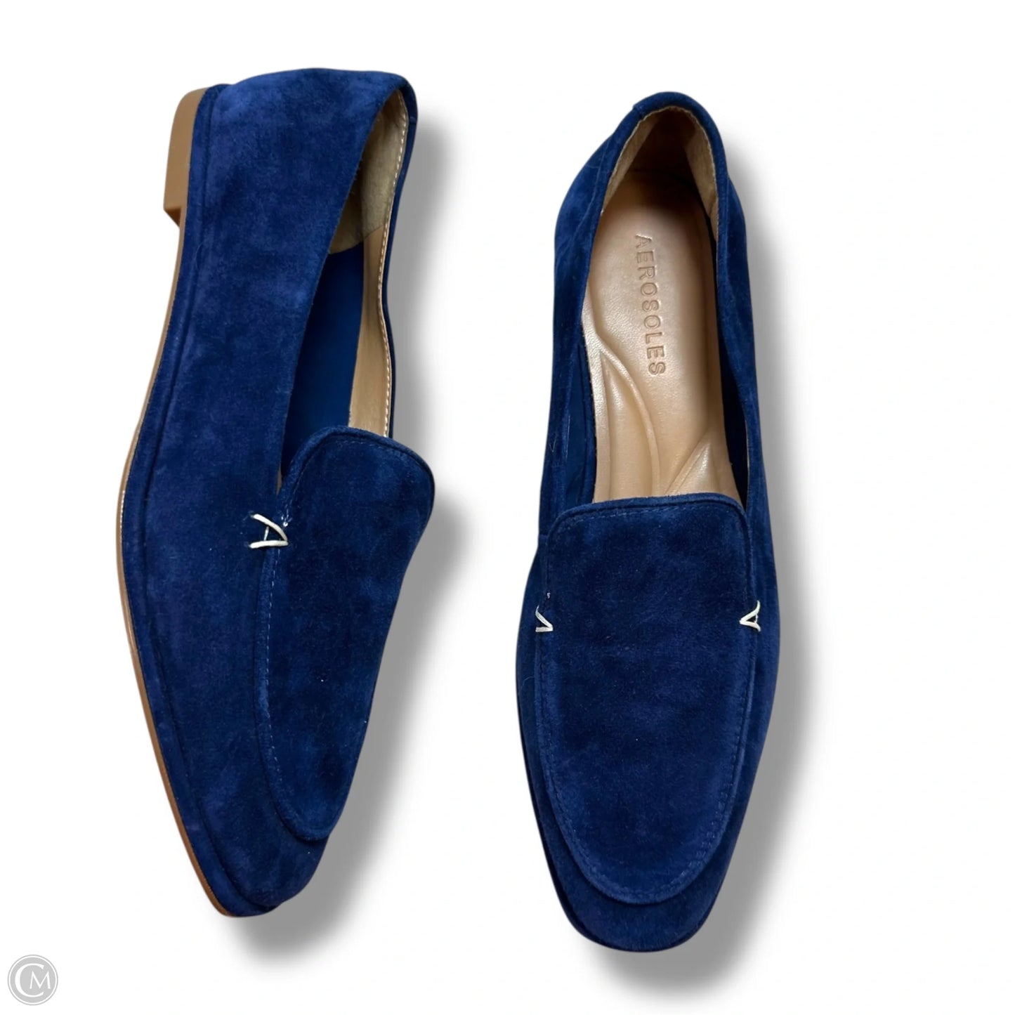 Shoes Flats By Aerosoles In Navy, Size: 7.5