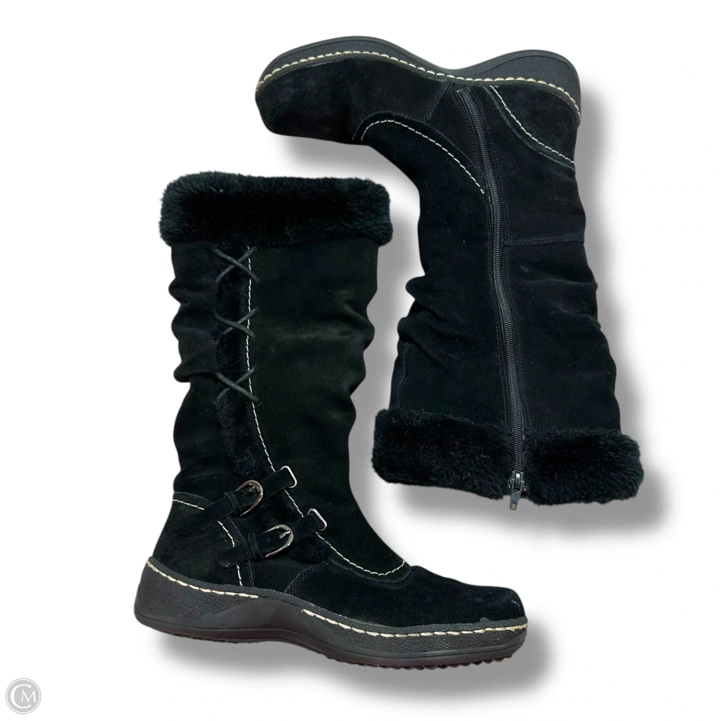 Boots Snow By Bare Traps In Black, Size: 8.5
