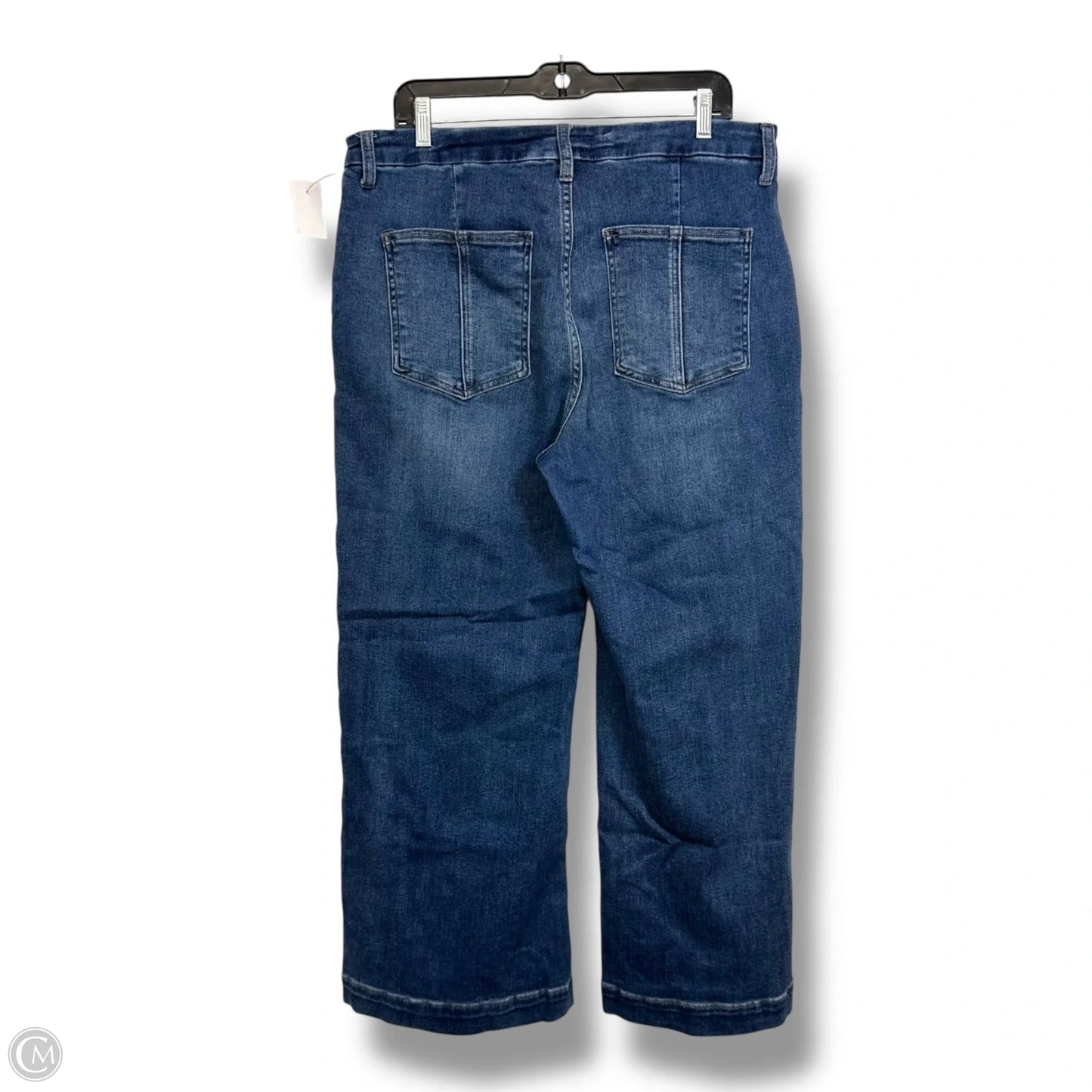 Jeans Wide Leg By Kut In Blue, Size: 16