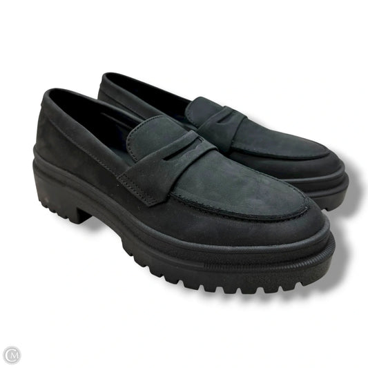 Leather Shoes loafers By PATINA In Black, Size: 9.5
