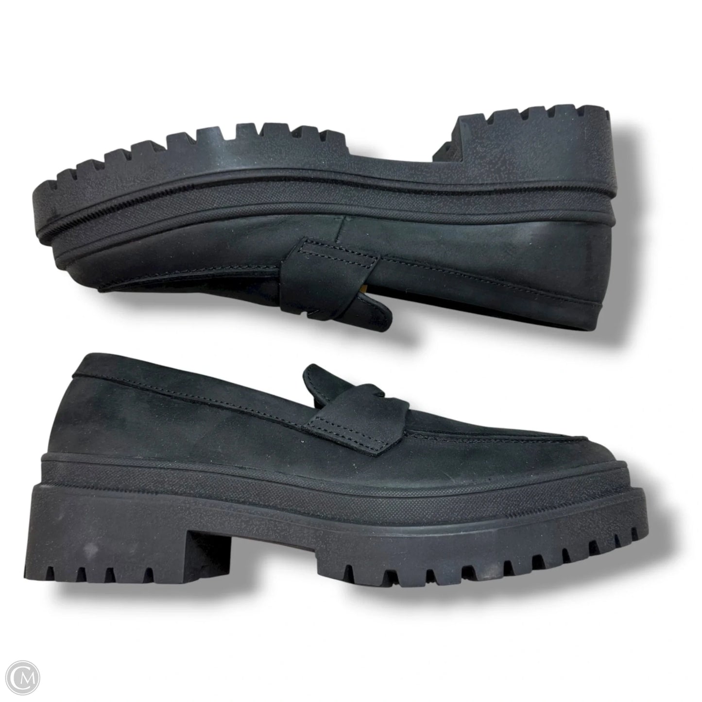 Leather Shoes loafers By PATINA In Black, Size: 9.5