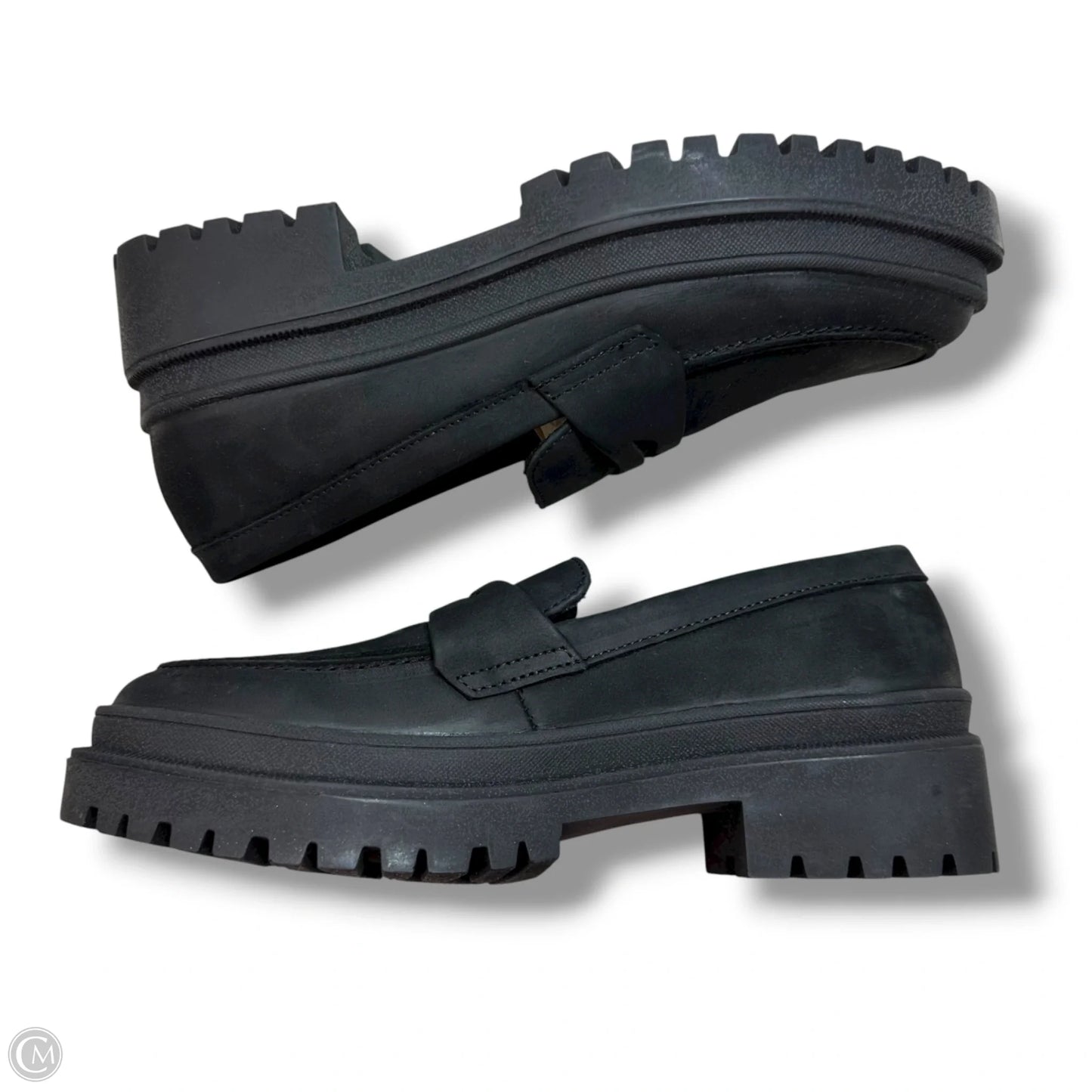 Leather Shoes loafers By PATINA In Black, Size: 9.5