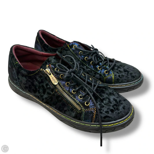 Shoes Flats By Clothes Mentor In Black, Size: 10