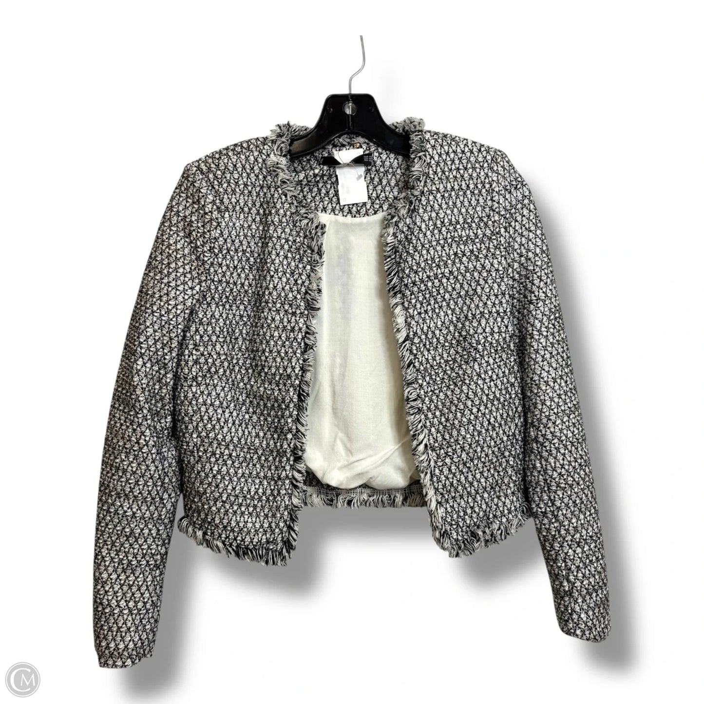 Blazer By Clothes Mentor In Black & White