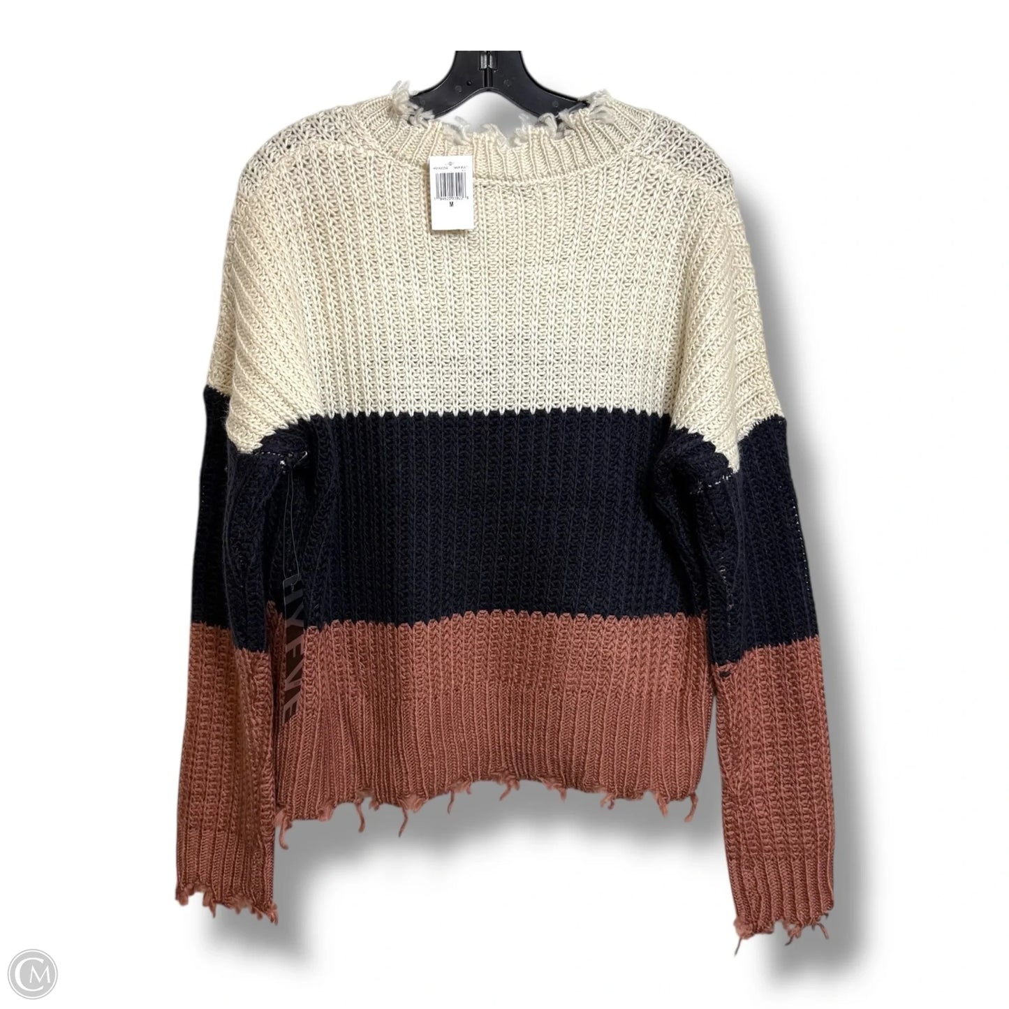Sweater By Hyfve In Black & Brown, Size: M