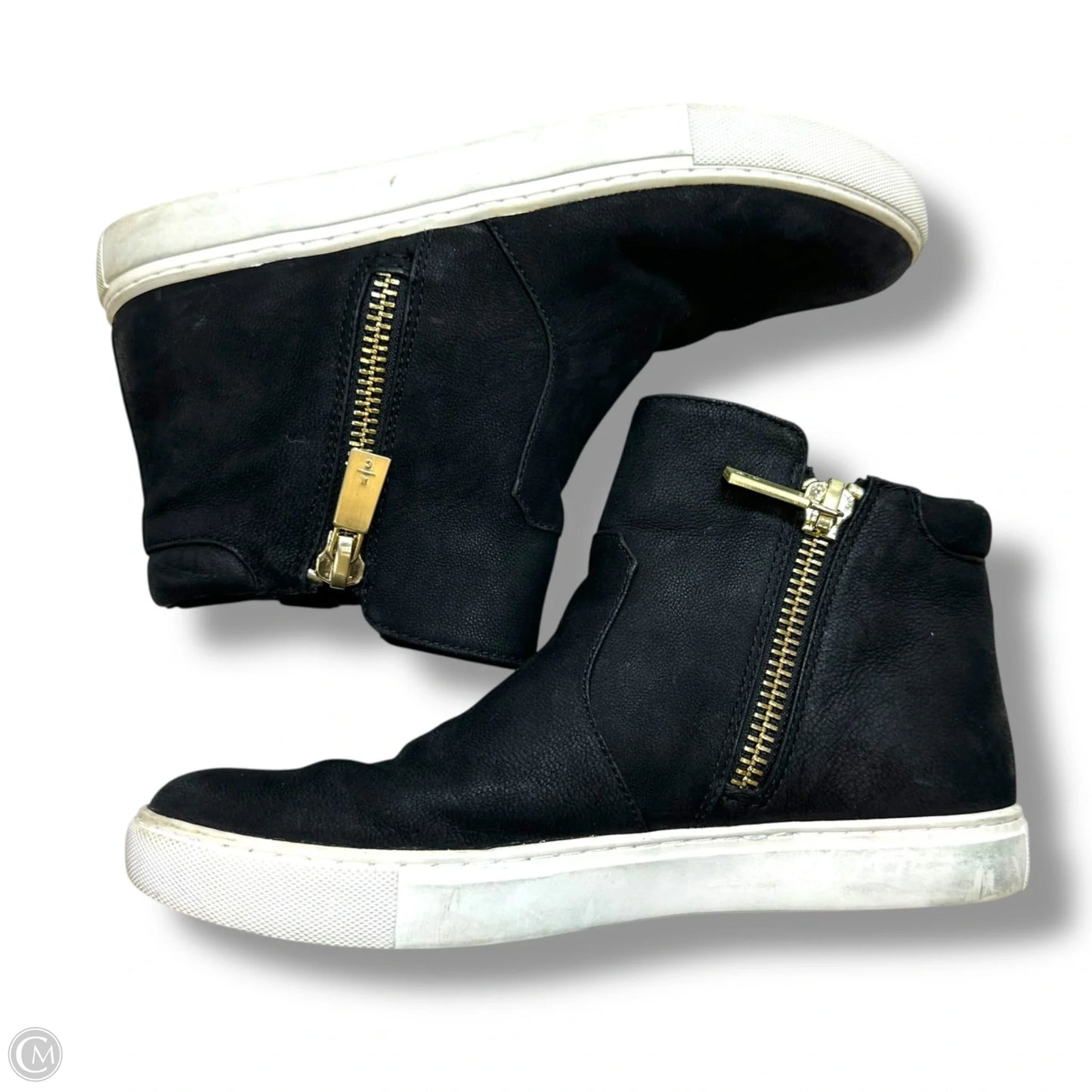 Boots Ankle Flats By Kenneth Cole In Black, Size: 7.5