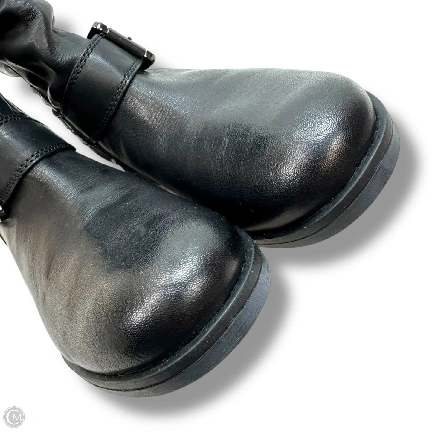 Boots Mid-calf Flats By Josef Seibel In Black, Size: 8