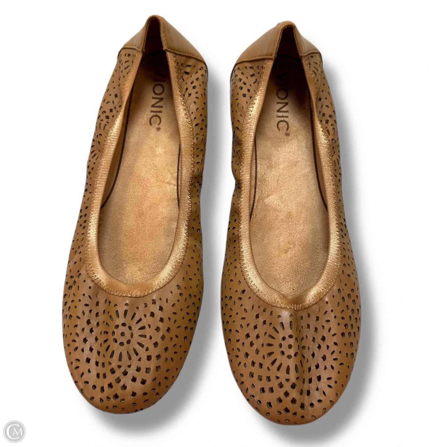 Shoes Flats By Vionic In Brown, Size: 9