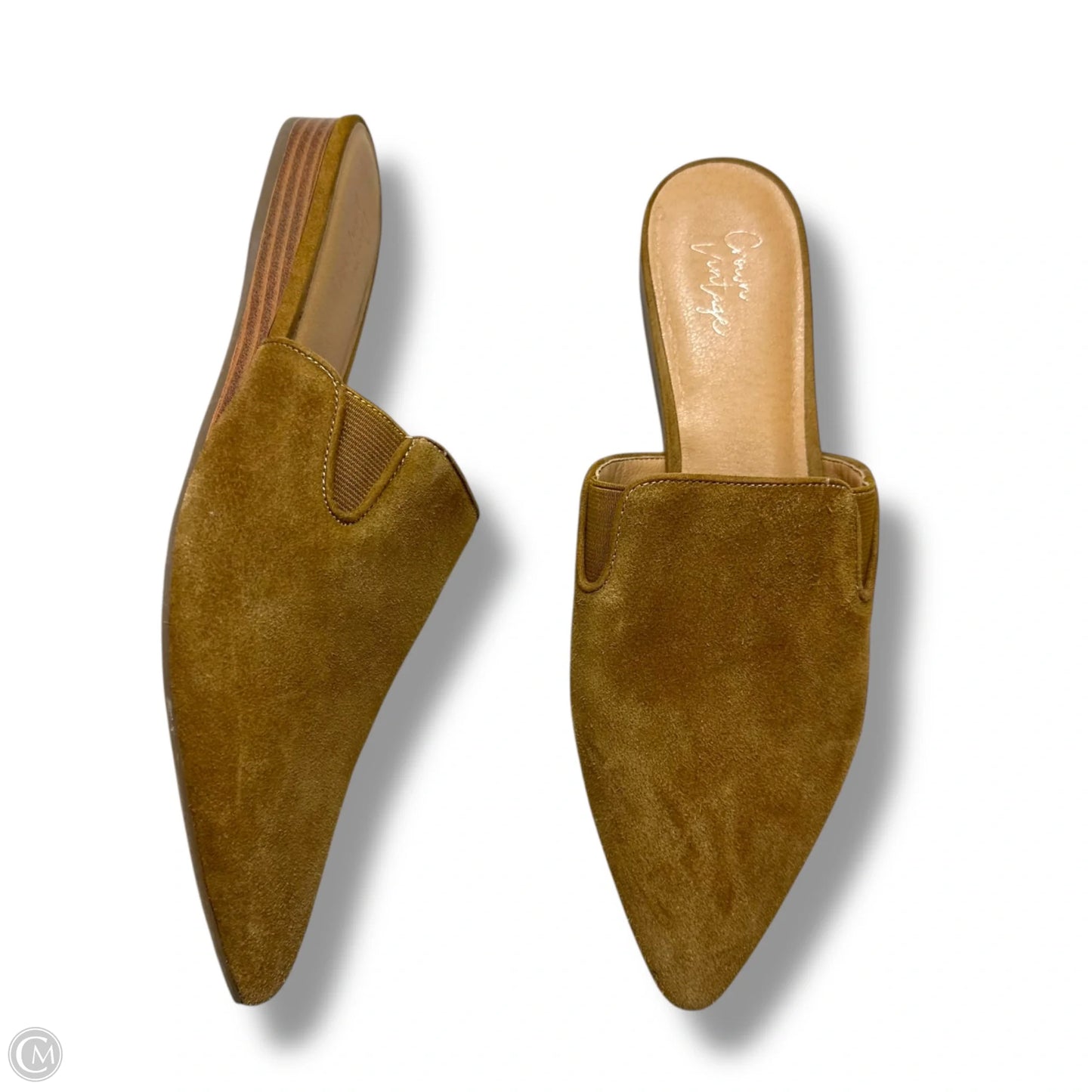 Shoes Flats By Crown Vintage In Brown, Size: 9.5