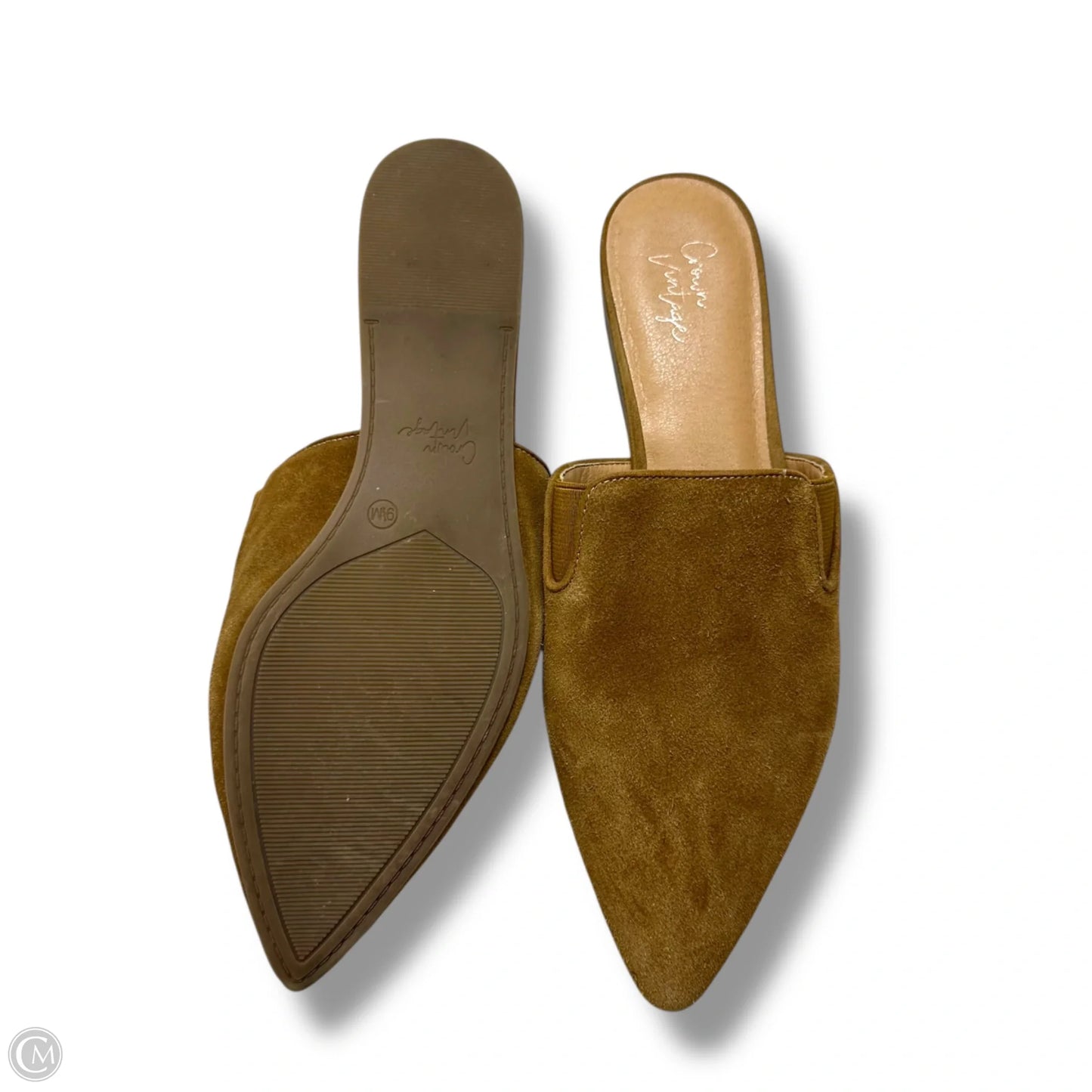 Shoes Flats By Crown Vintage In Brown, Size: 9.5