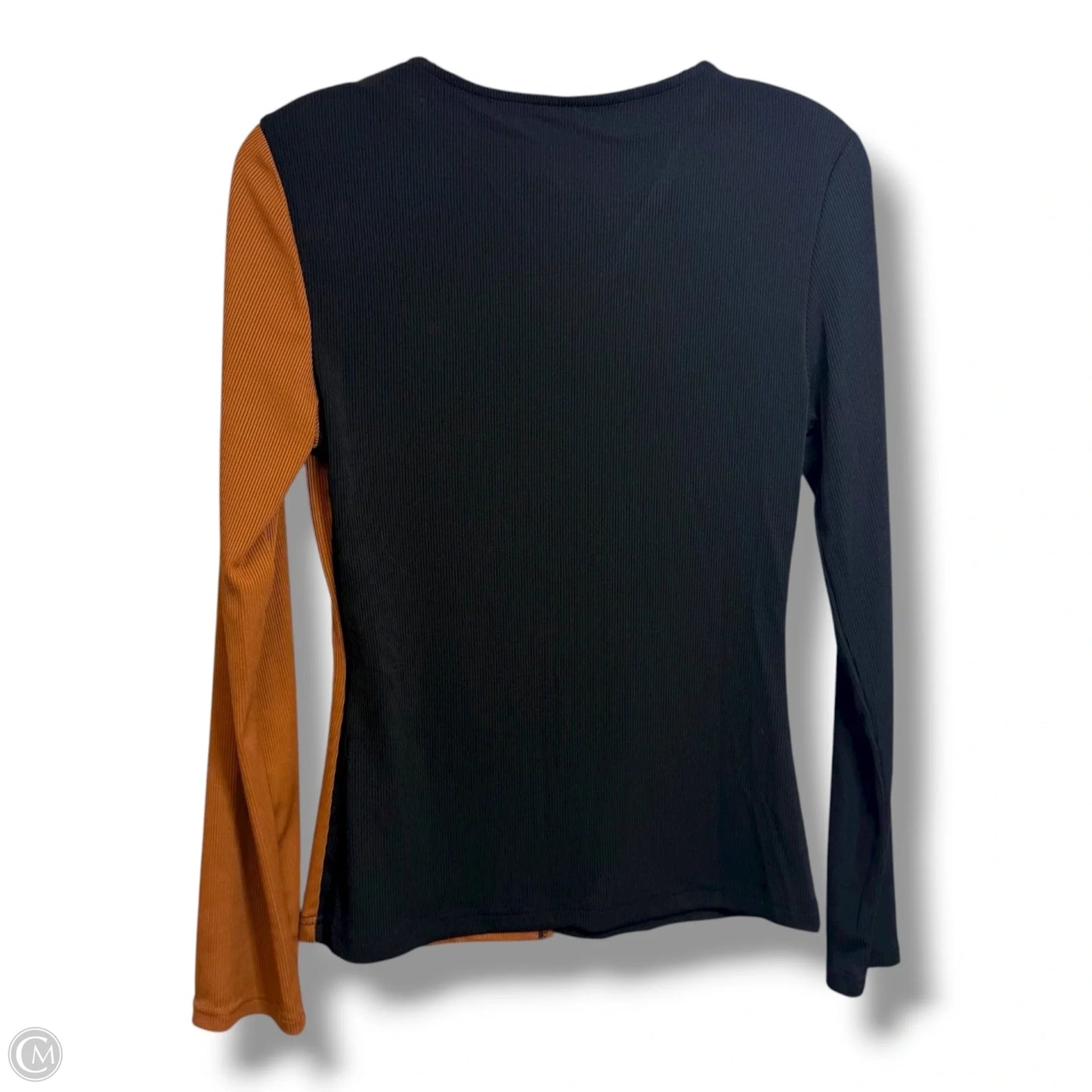 Top Long Sleeve By Clothes Mentor In Black & Brown, Size: Xs