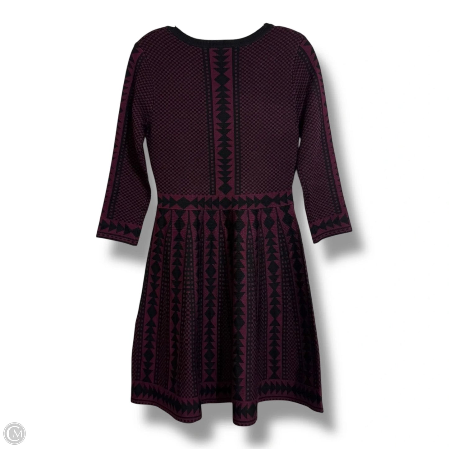 Dress Casual Midi By Nina Leonard In Multi-colored, Size: S