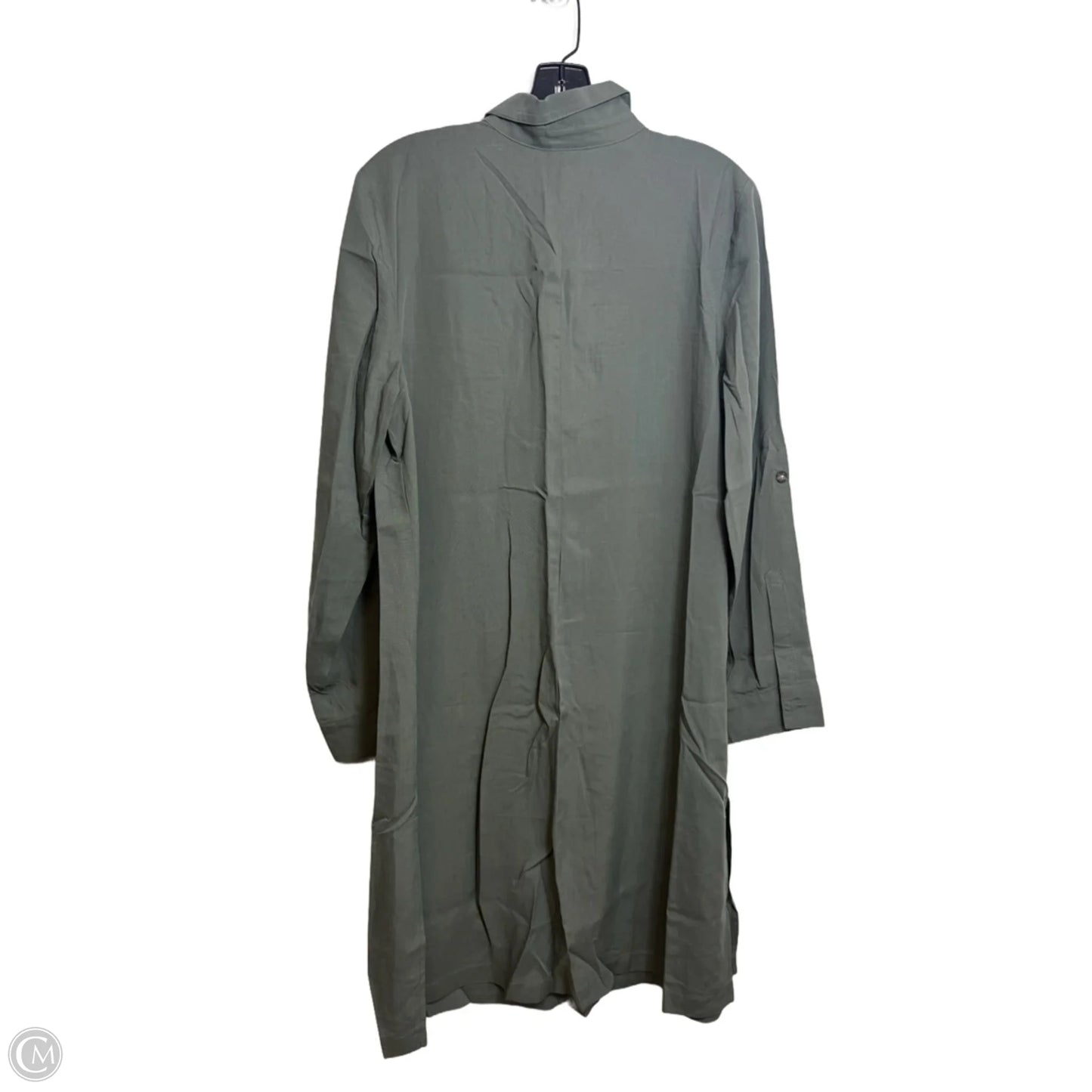 Dress Casual Midi By J. Jill In Green, Size: M