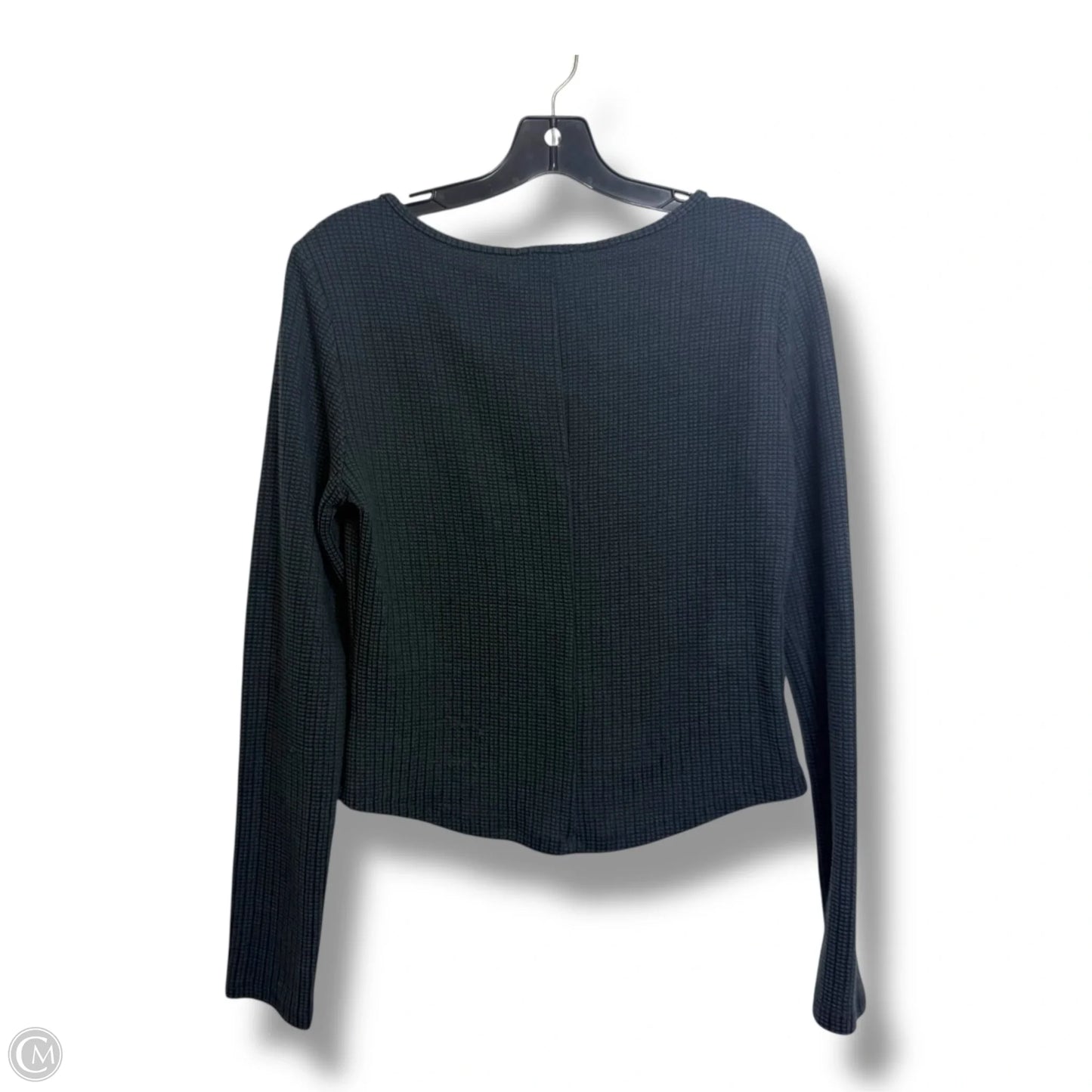 Top Long Sleeve By Listicle In Black, Size: L