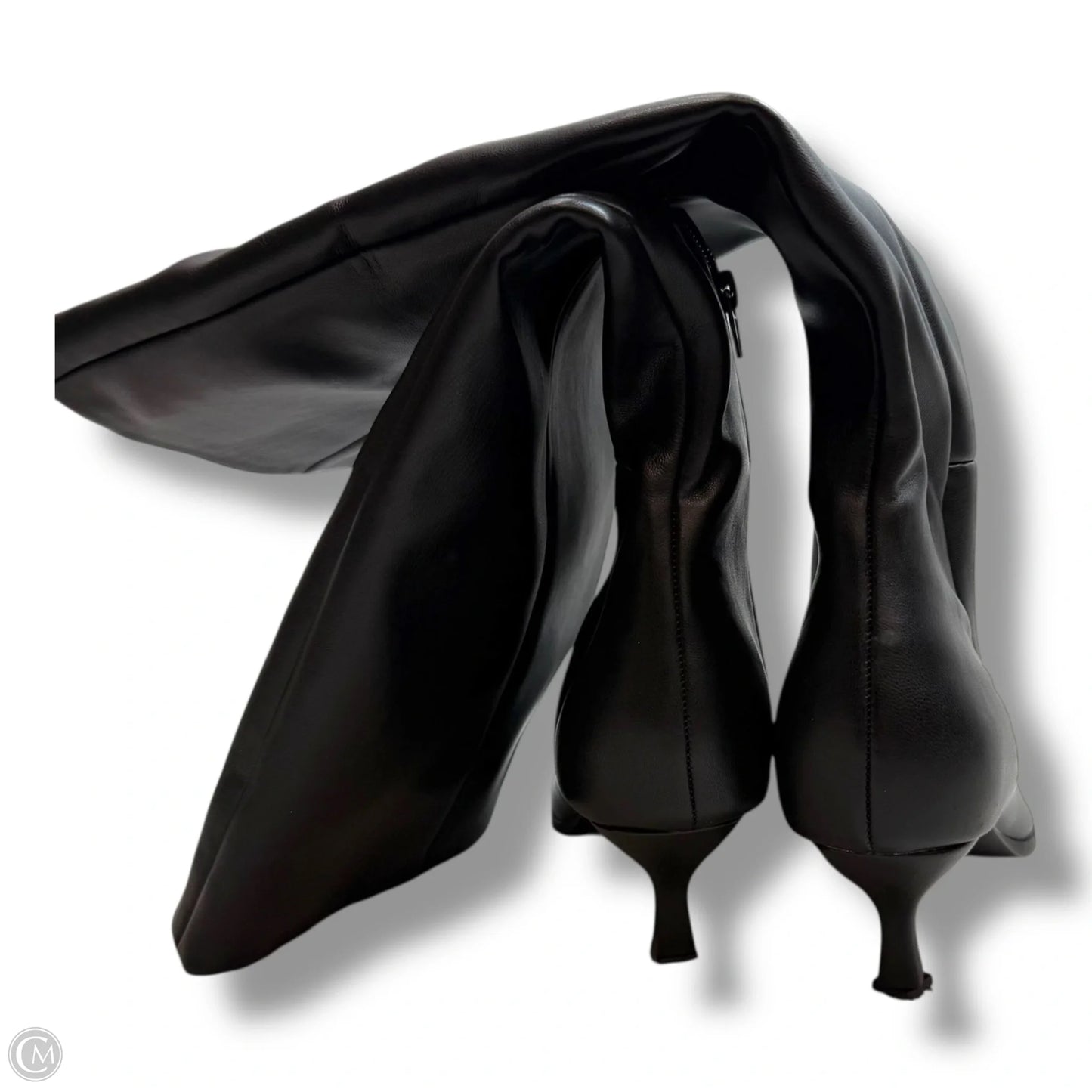 Boots Mid-calf Heels By Madden Girl In Black, Size: 9.5