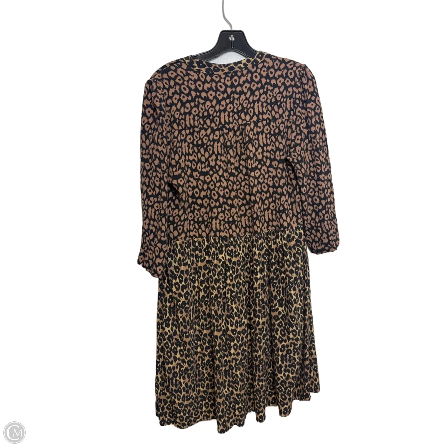 Top Long Sleeve By Maeve In Animal Print, Size: M