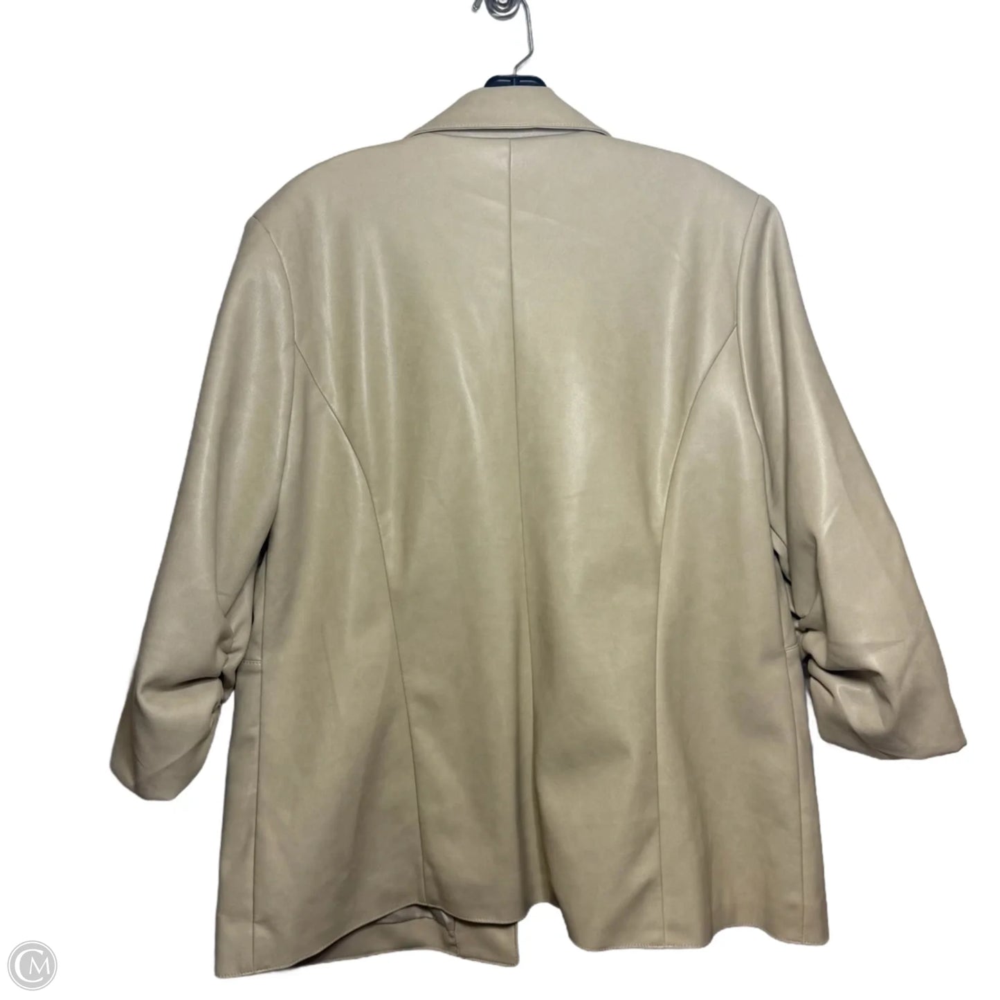 Blazer By Bagatelle In Beige, Size: Xl