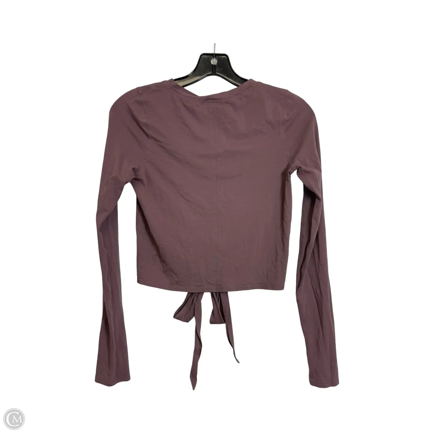 Top Long Sleeve By Lululemon In Purple, Size: S