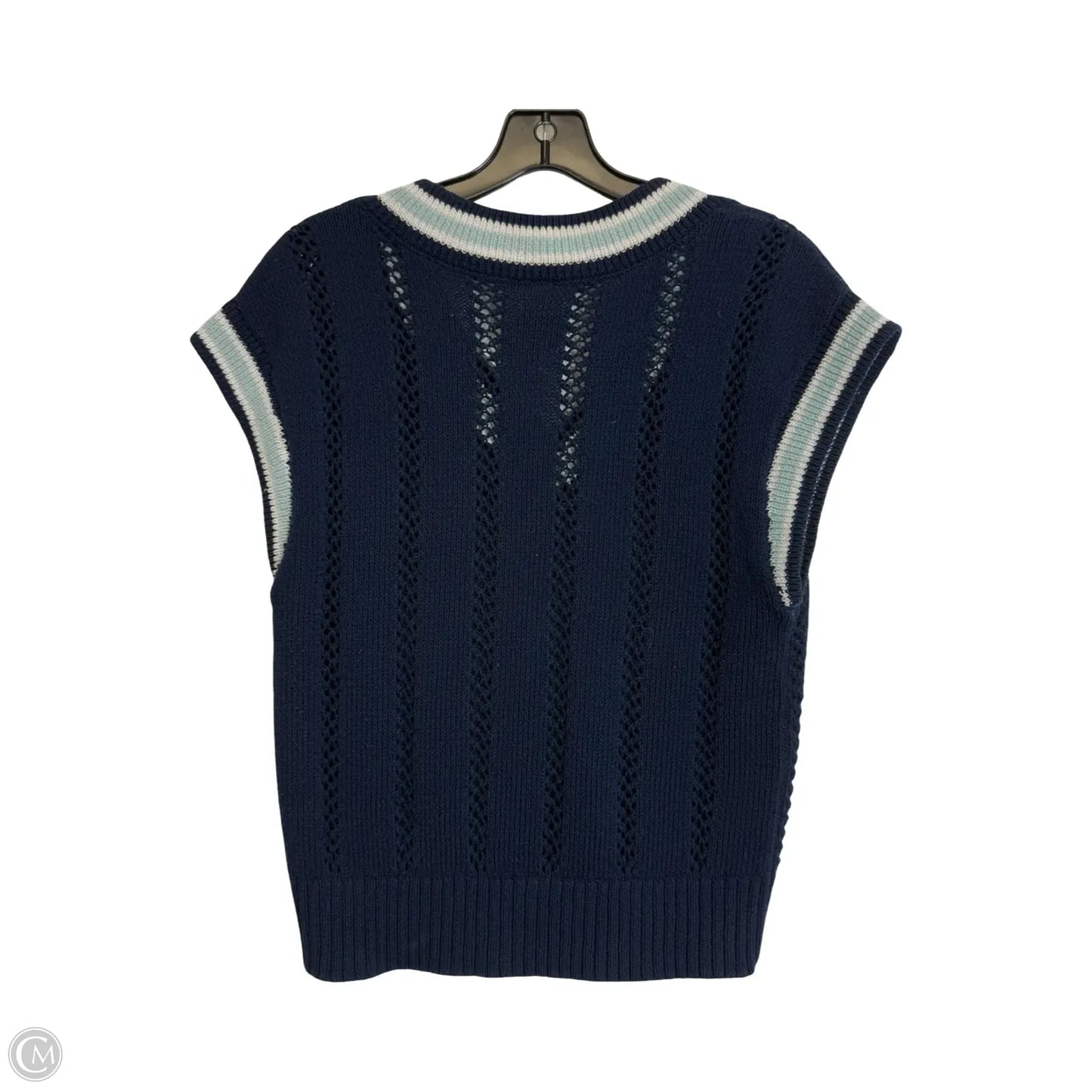 Top Sleeveless By Lou And Grey In Navy, Size: M
