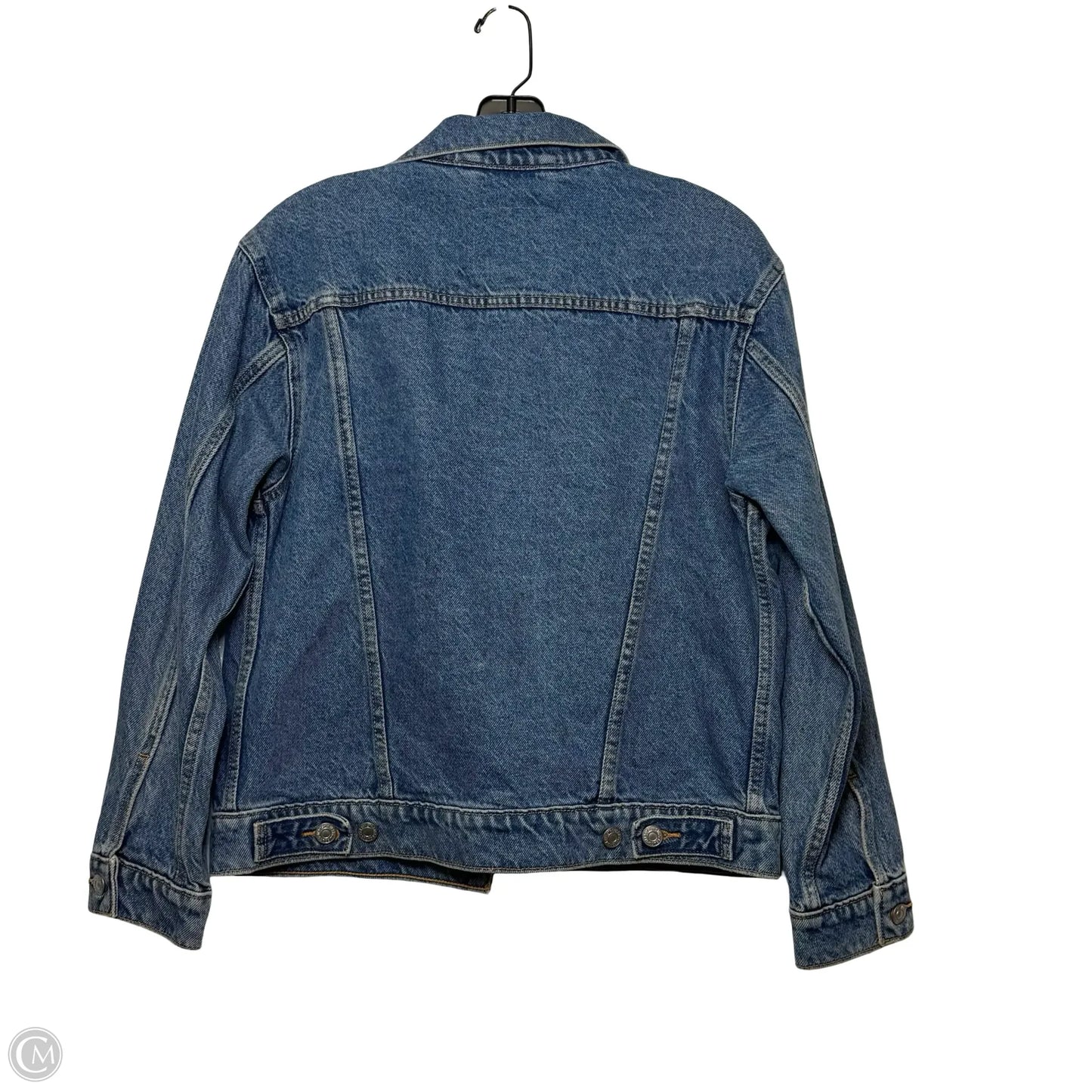 Jacket Denim By Levis In Blue Denim, Size: S