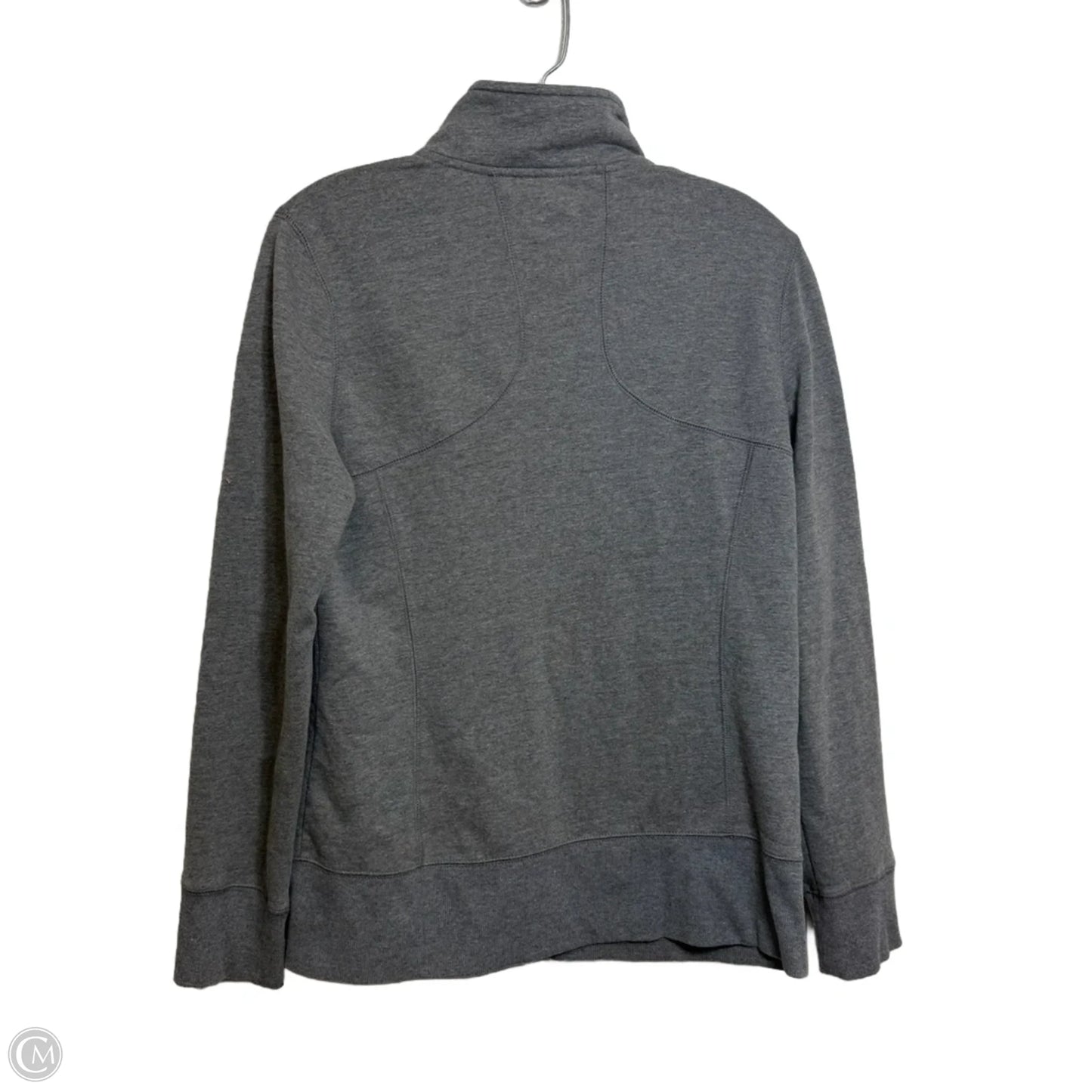Athletic Jacket By Tek Gear In Grey, Size: M