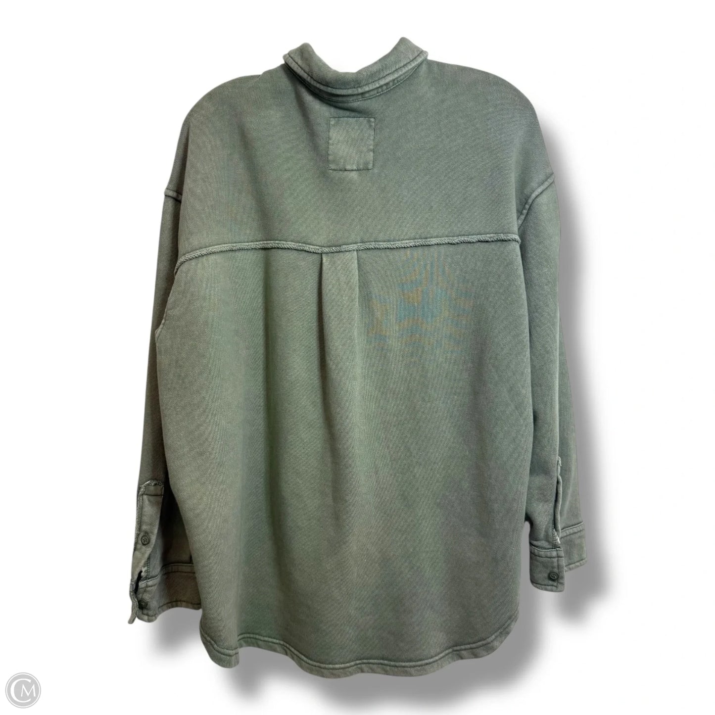 Top Long Sleeve By Aerie In Green, Size: Xs
