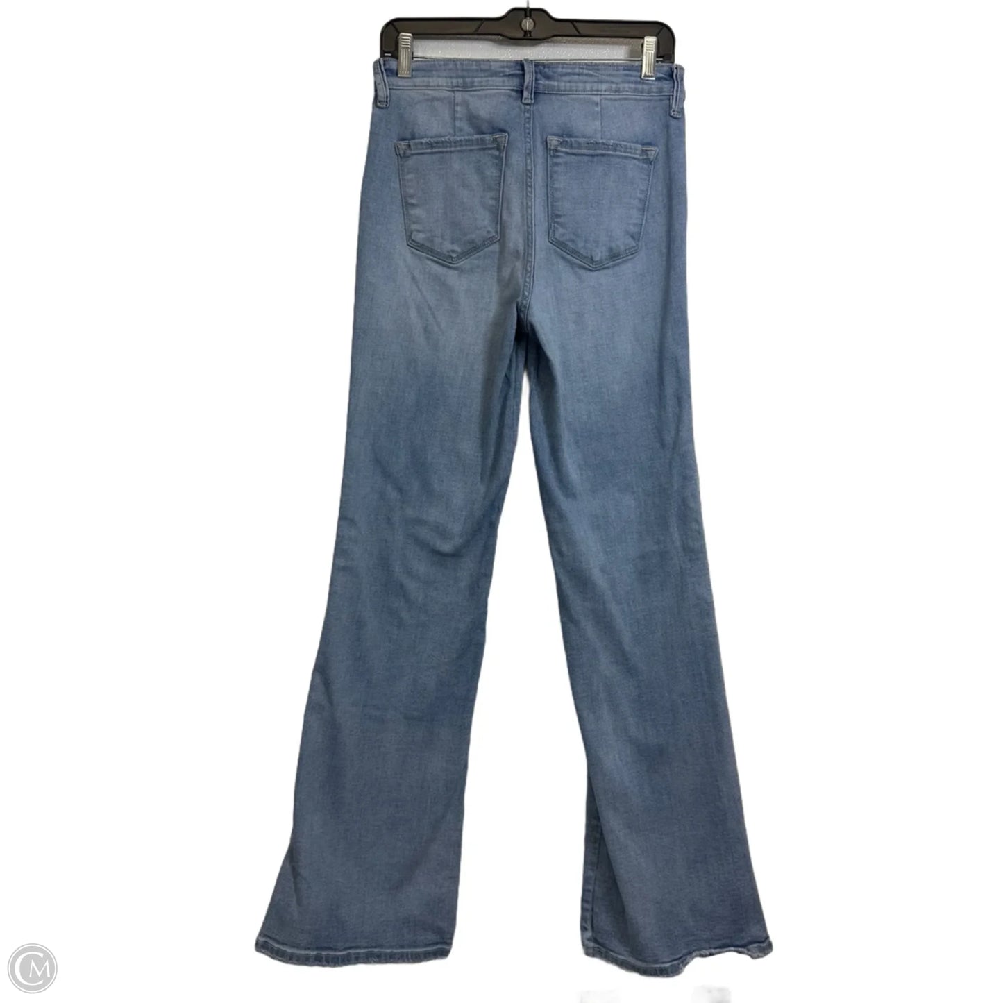 Jeans Flared By Kancan In Blue Denim, Size: 6