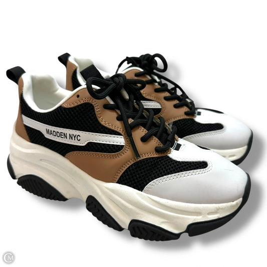 Shoes Sneakers Platform By Madden Nyc In Black & Brown, Size: 8.5