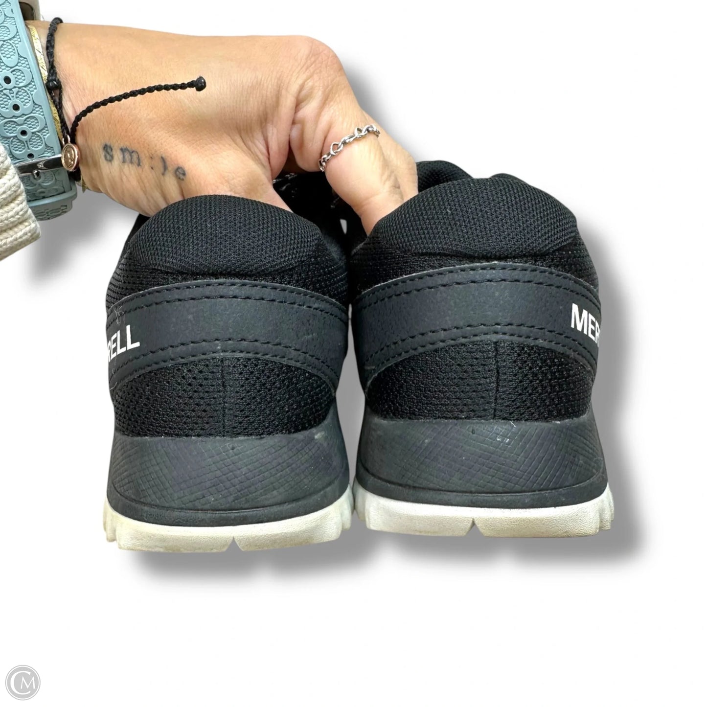 Shoes Athletic By Merrell In Black, Size: 8.5