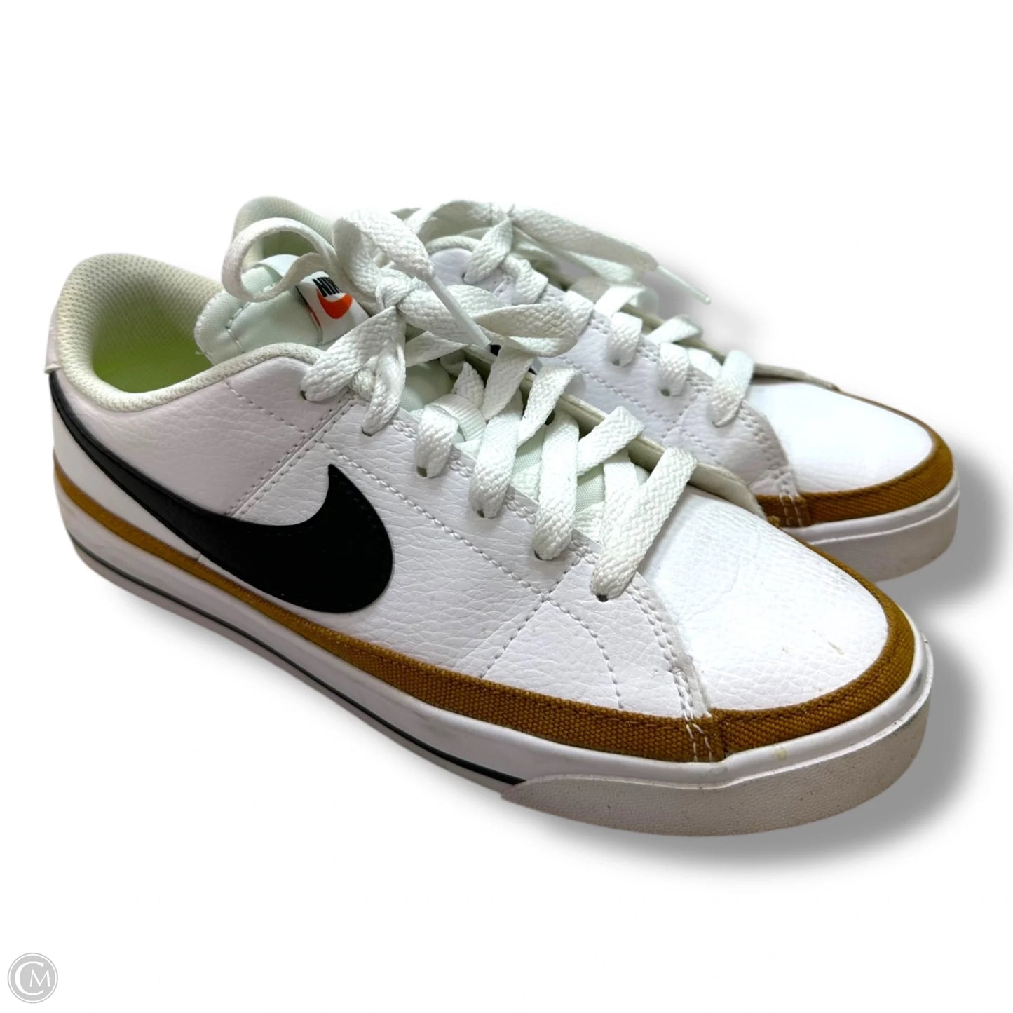 Shoes Athletic By Nike In White, Size: 7.5